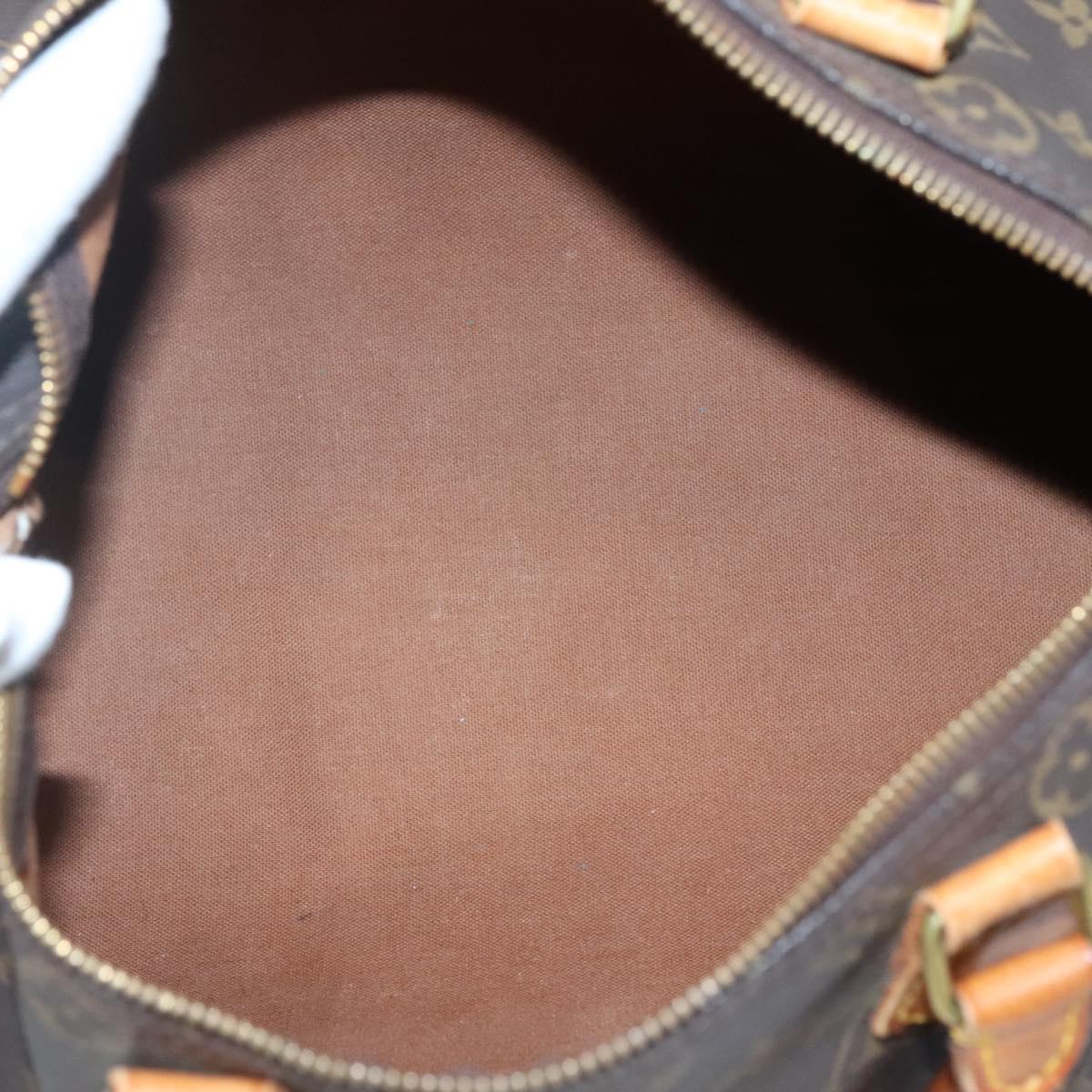 LOUIS VUITTON Monogram Speedy 30 Handtasche / Auth 078