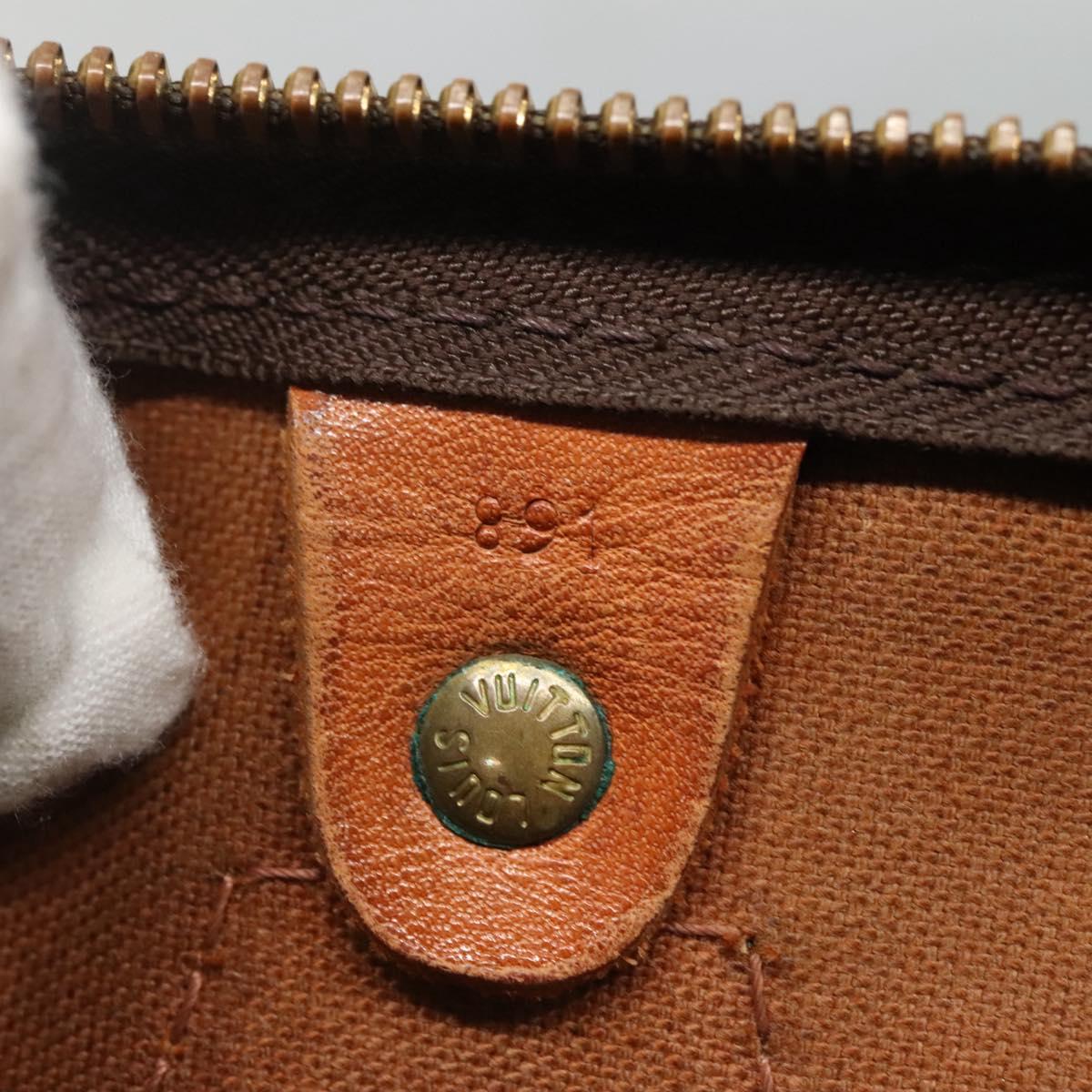 LOUIS VUITTON Monogram Speedy 30 Hand Bag / Auth 078