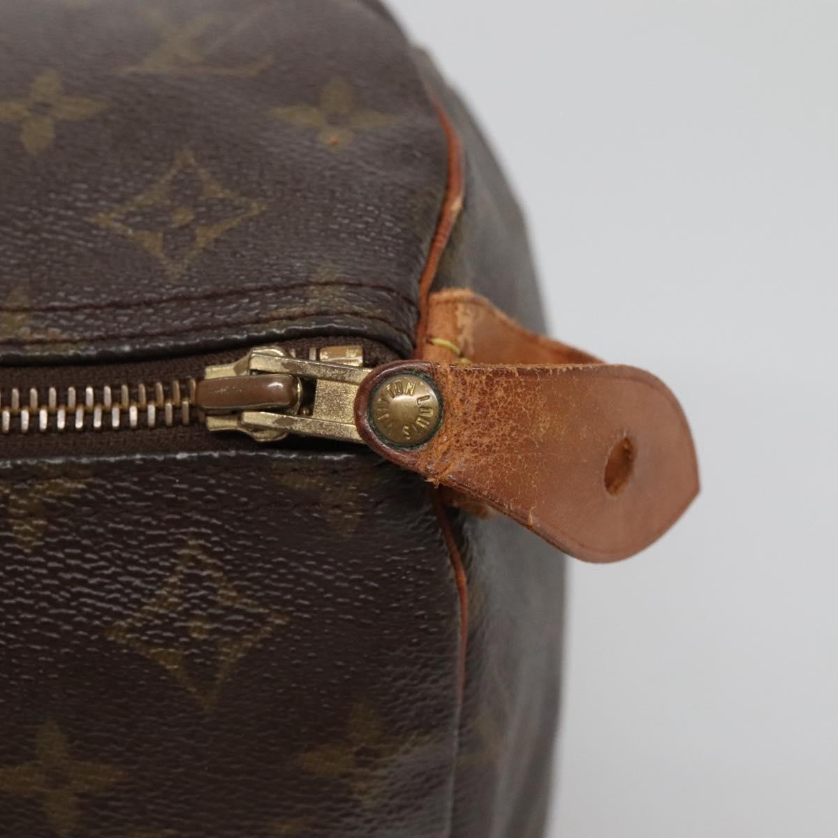 LOUIS VUITTON Monogram Speedy 30 Handtasche / Auth 685
