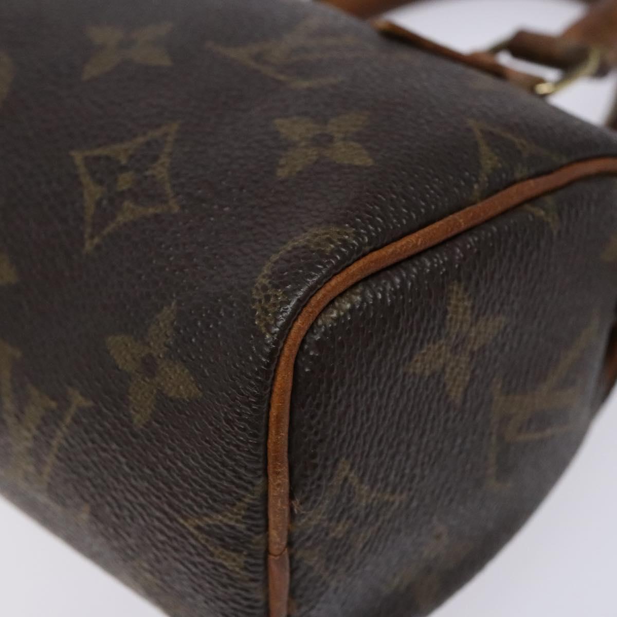 LOUIS VUITTON Monogram Mini Speedy Hand Bag