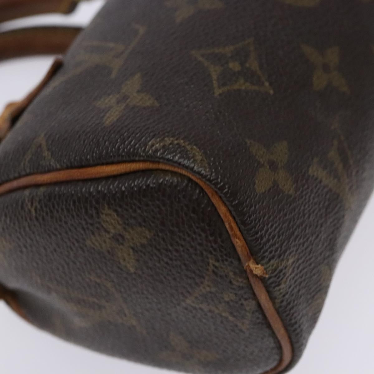 LOUIS VUITTON Monogram Mini Speedy Hand Bag