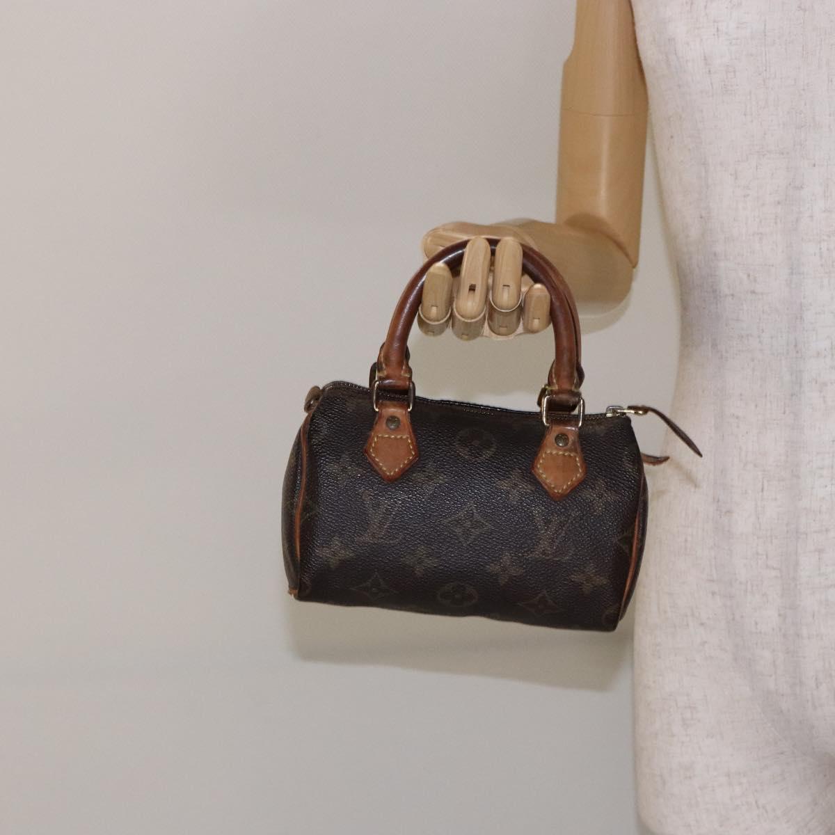 LOUIS VUITTON Monogram Mini Speedy Hand Bag