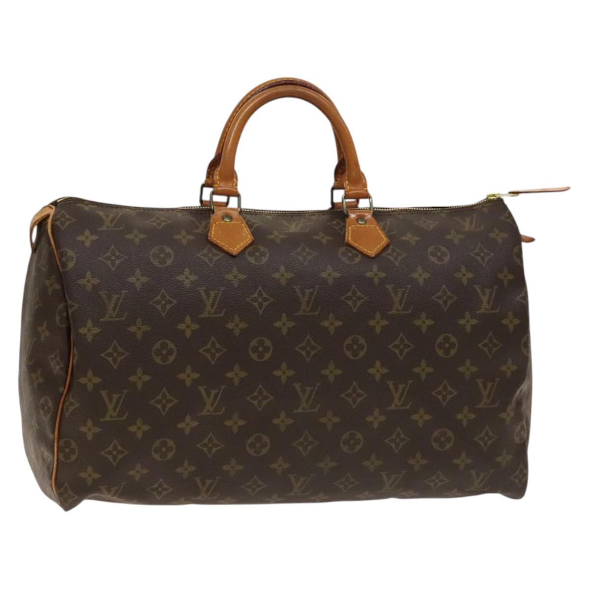 LOUIS VUITTON Monogram Speedy 40 Hand Bag