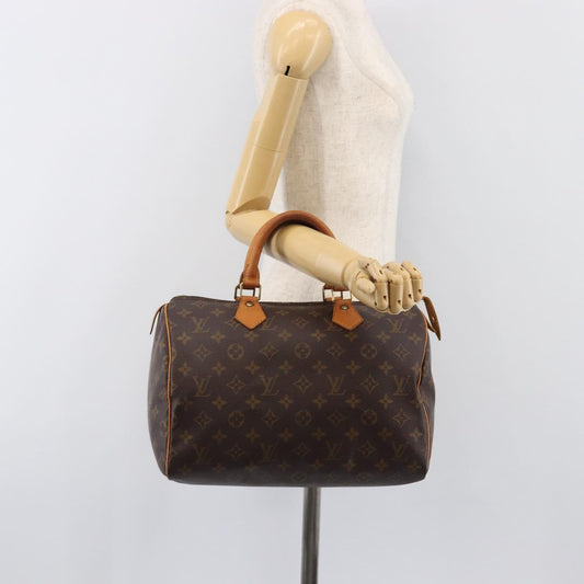 LOUIS VUITTON Monogram Speedy 25 Handtasche (mit Staubbeutel, Vorhängeschloss und Schlüssel×1)