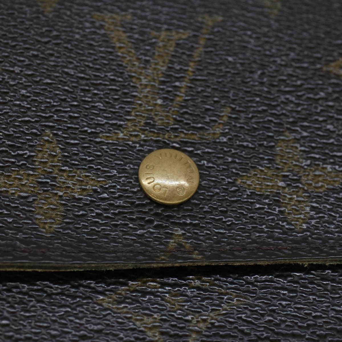 LOUIS VUITTON Monogram Geldbörse Elise Geldbörse