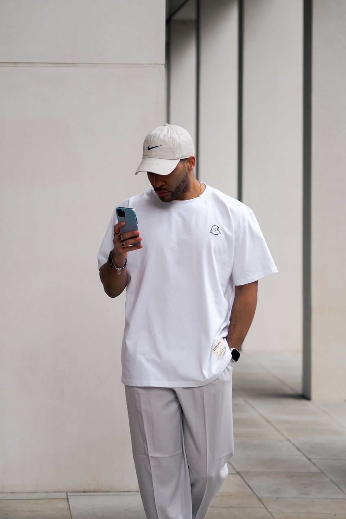 Manifestation White Heavyweight Hemp Tee