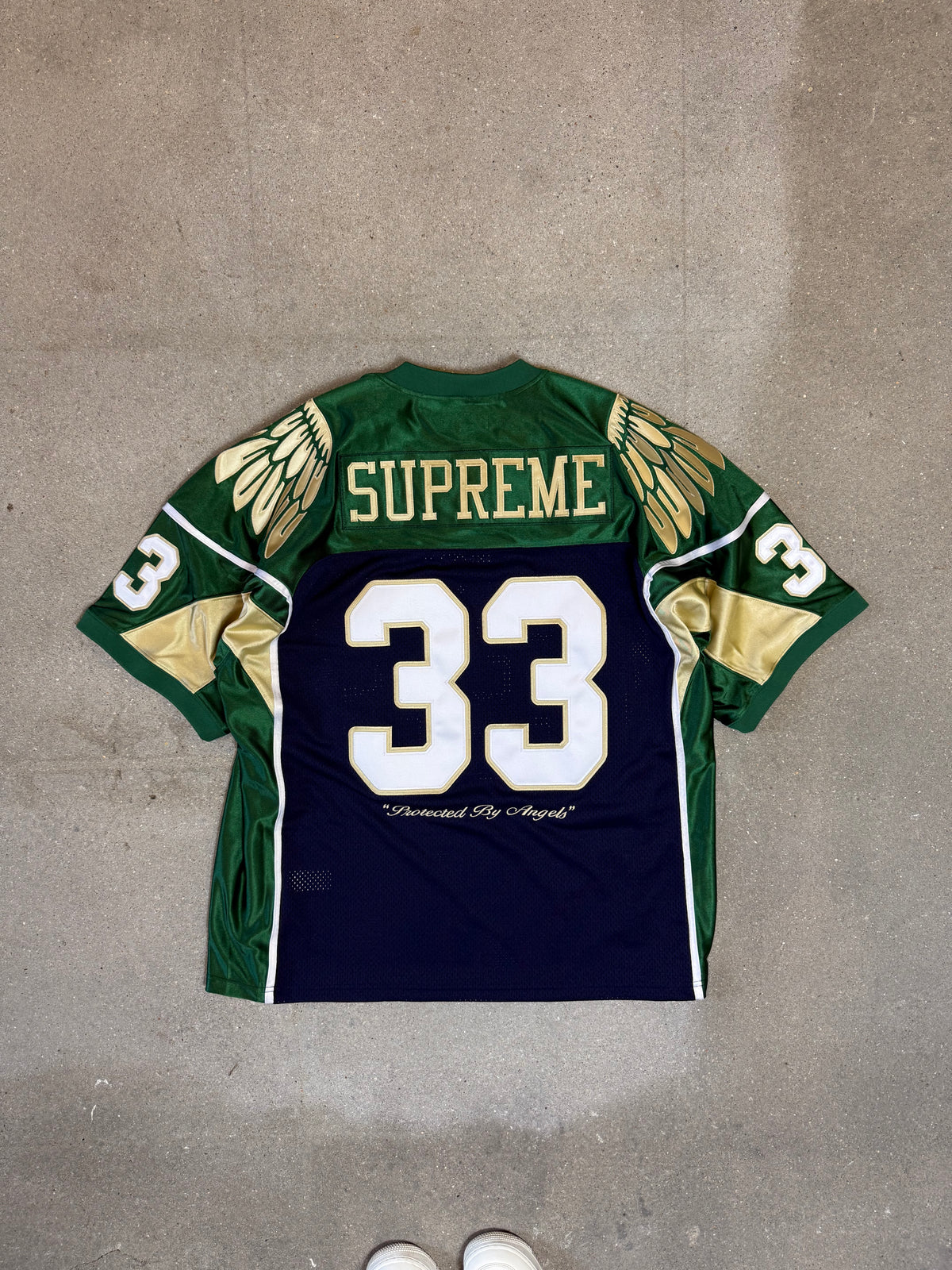 ss26 SUPREME ® Wings Football Jersey Green size XL