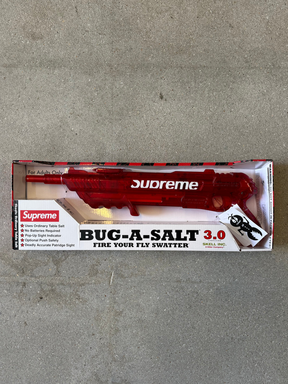 ss26 SUPREME ® Bug-A-Salt 3.0 Red Supreme-branded