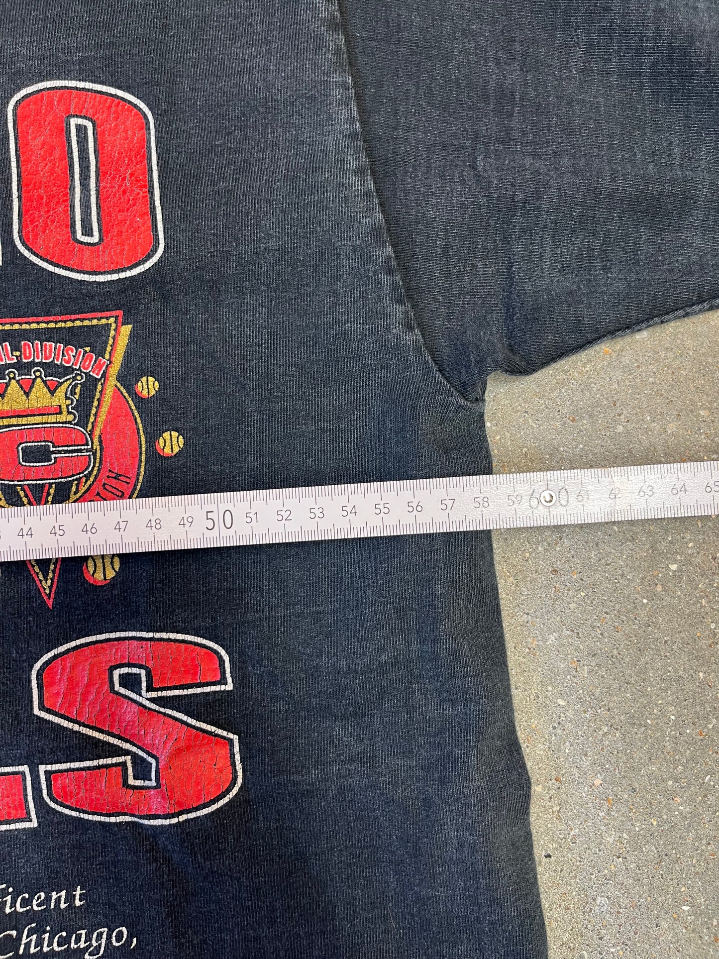 NAVYGRAUES VINTAGE STÜSSY REWORK SWEATSHIRT (XL)