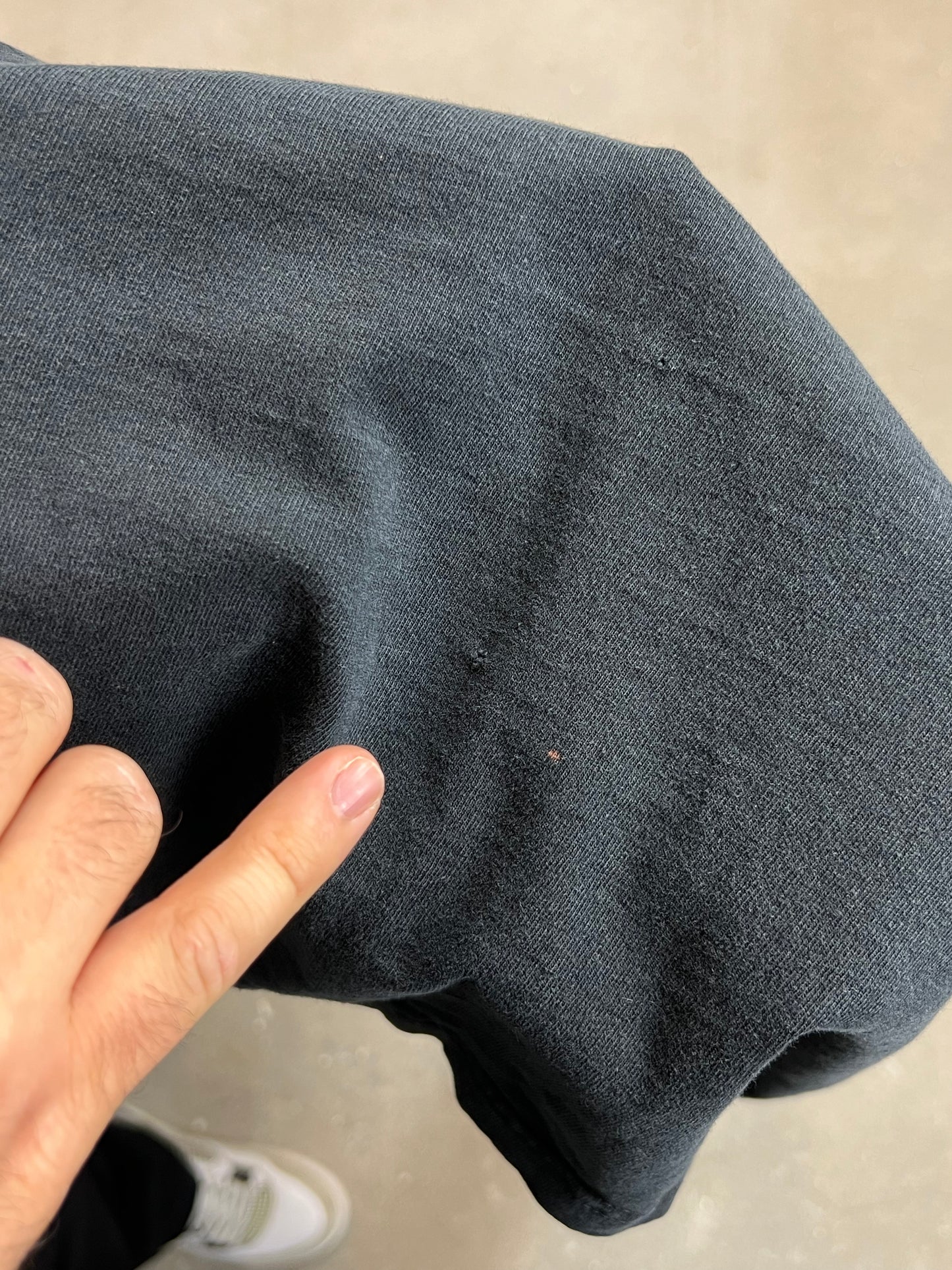 VERFASSENES SCHWARZES VINTAGE CARHARTT LONGSLEEVE T-Shirt (XL)