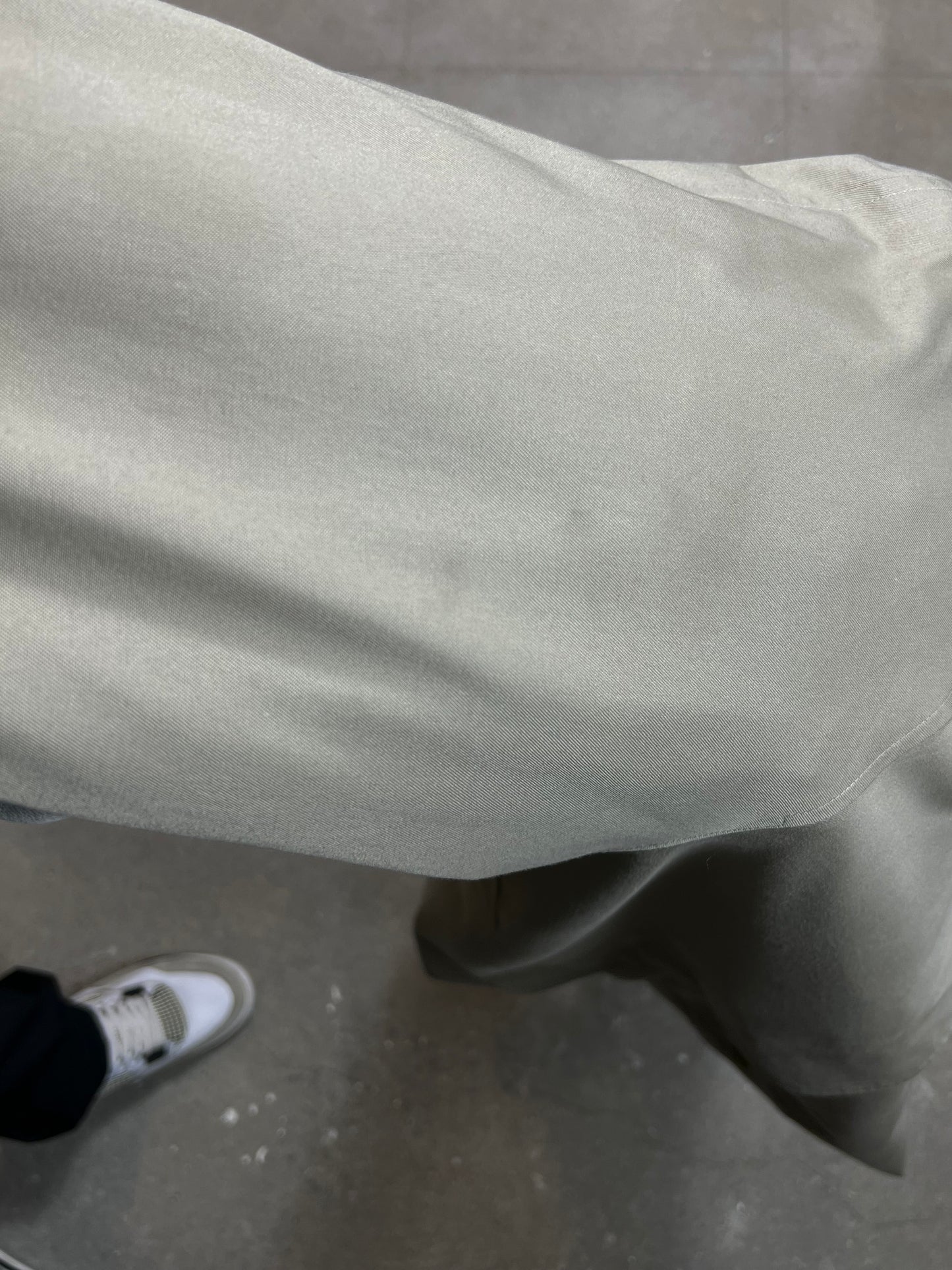 KHAKI VINTAGE BURBERRY COAT (Medium)