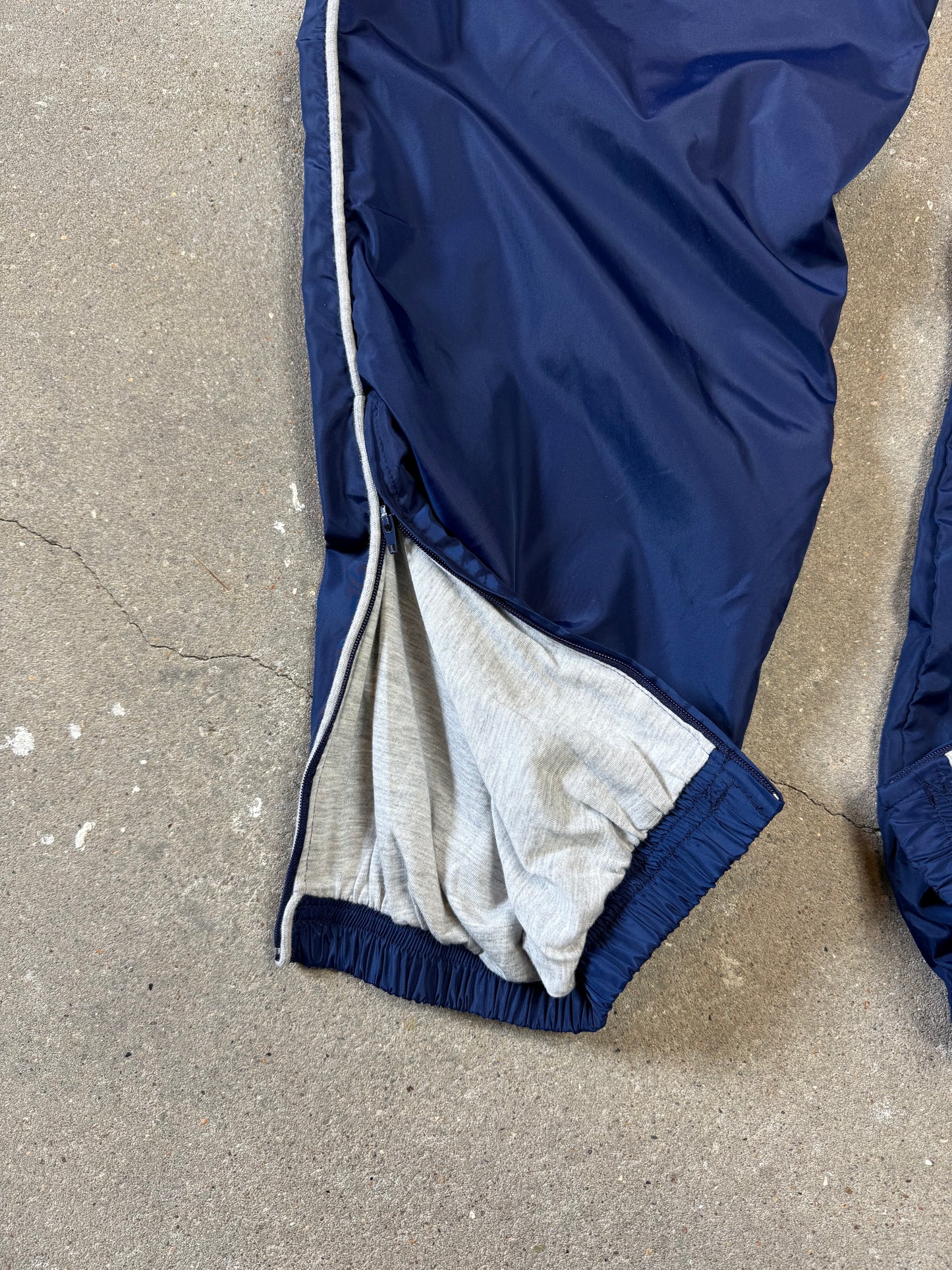 Early 90s Blue Red Nike Regular/Boxy Reversible Track Suit Set (Jacket XL + Pants XL)