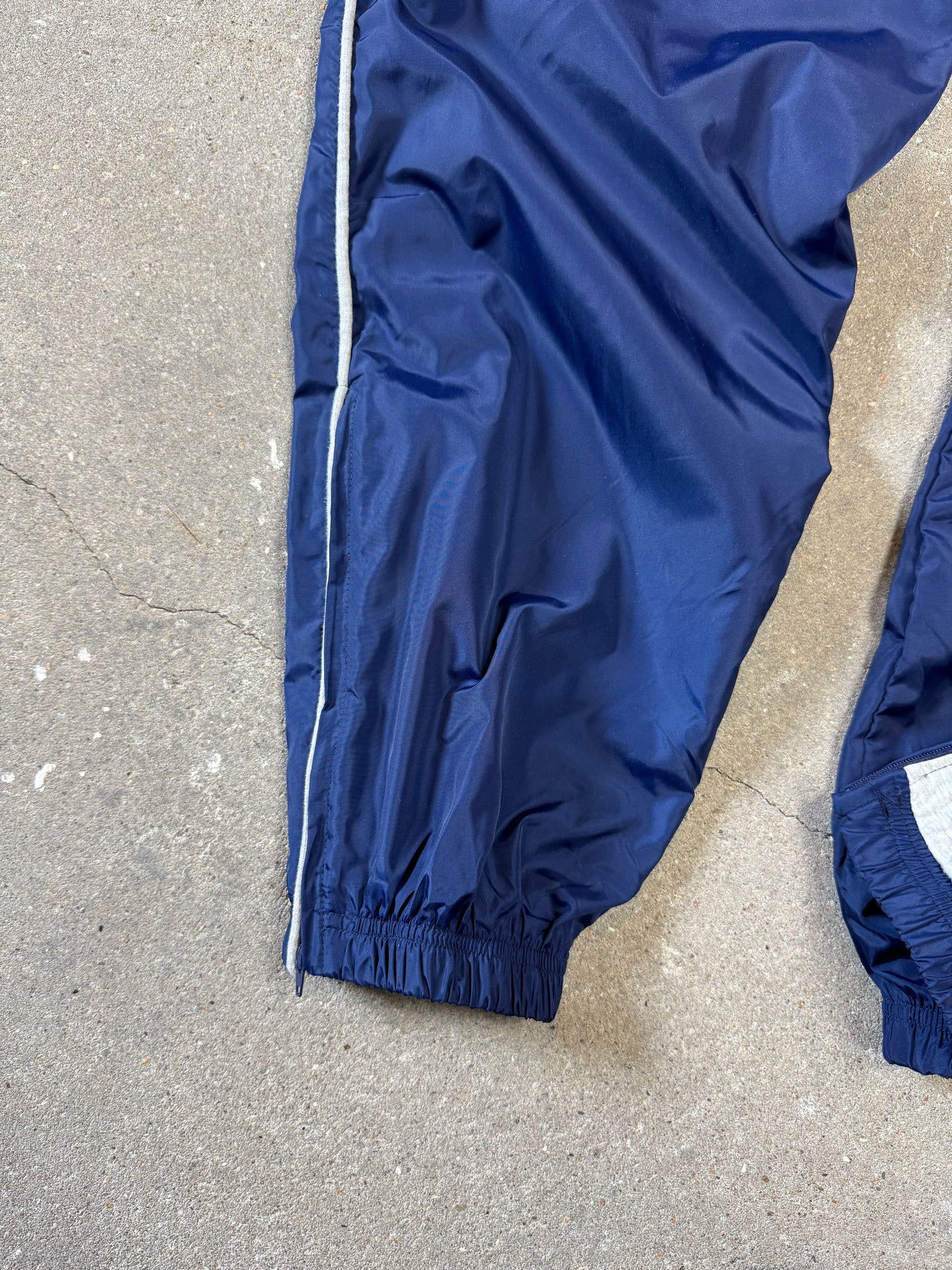 Early 90s Blue Red Nike Regular/Boxy Reversible Track Suit Set (Jacket XL + Pants XL)