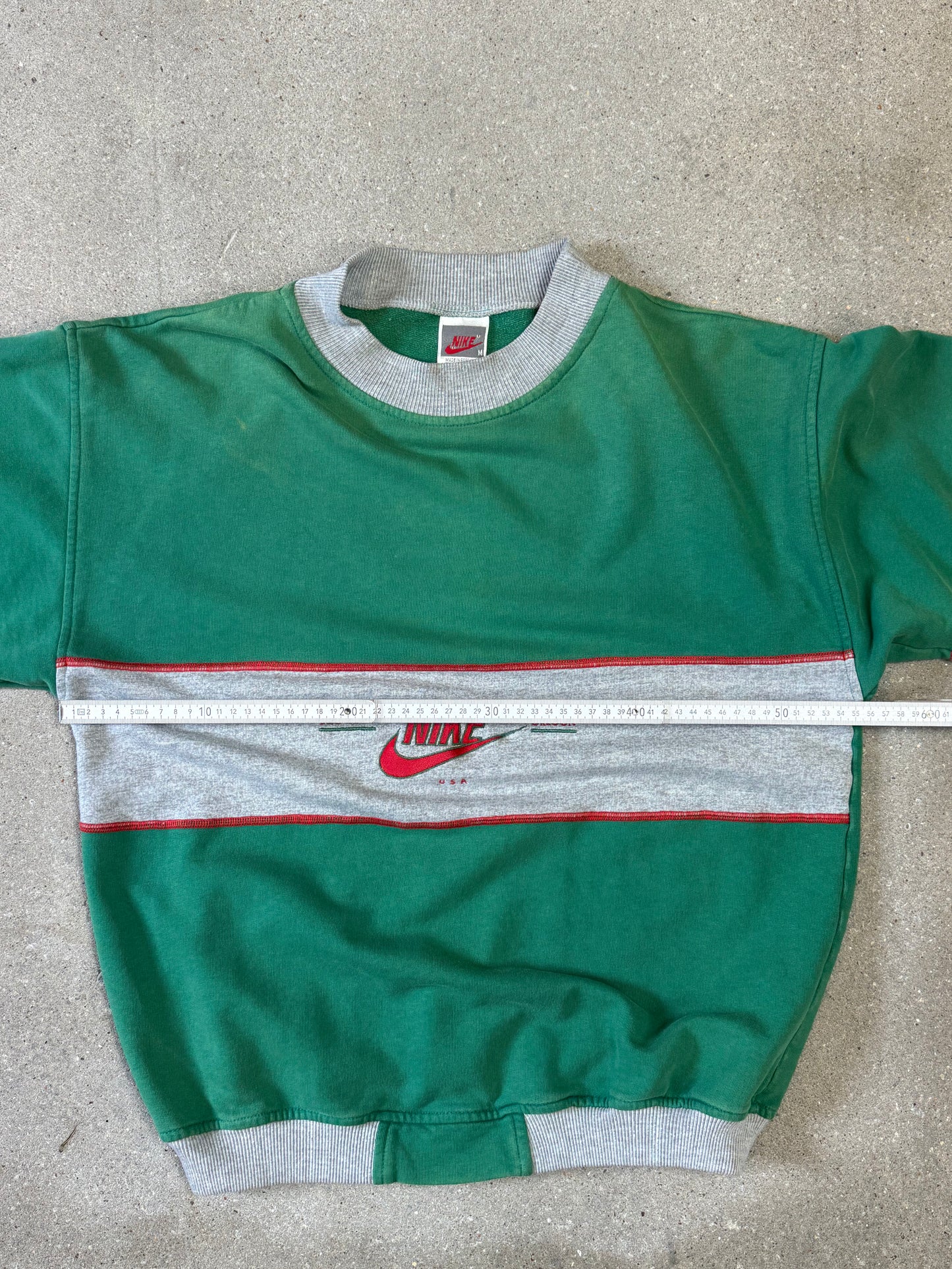 MARINEBLAUE VINTAGE-NIKE-JACKE (KLEIN)