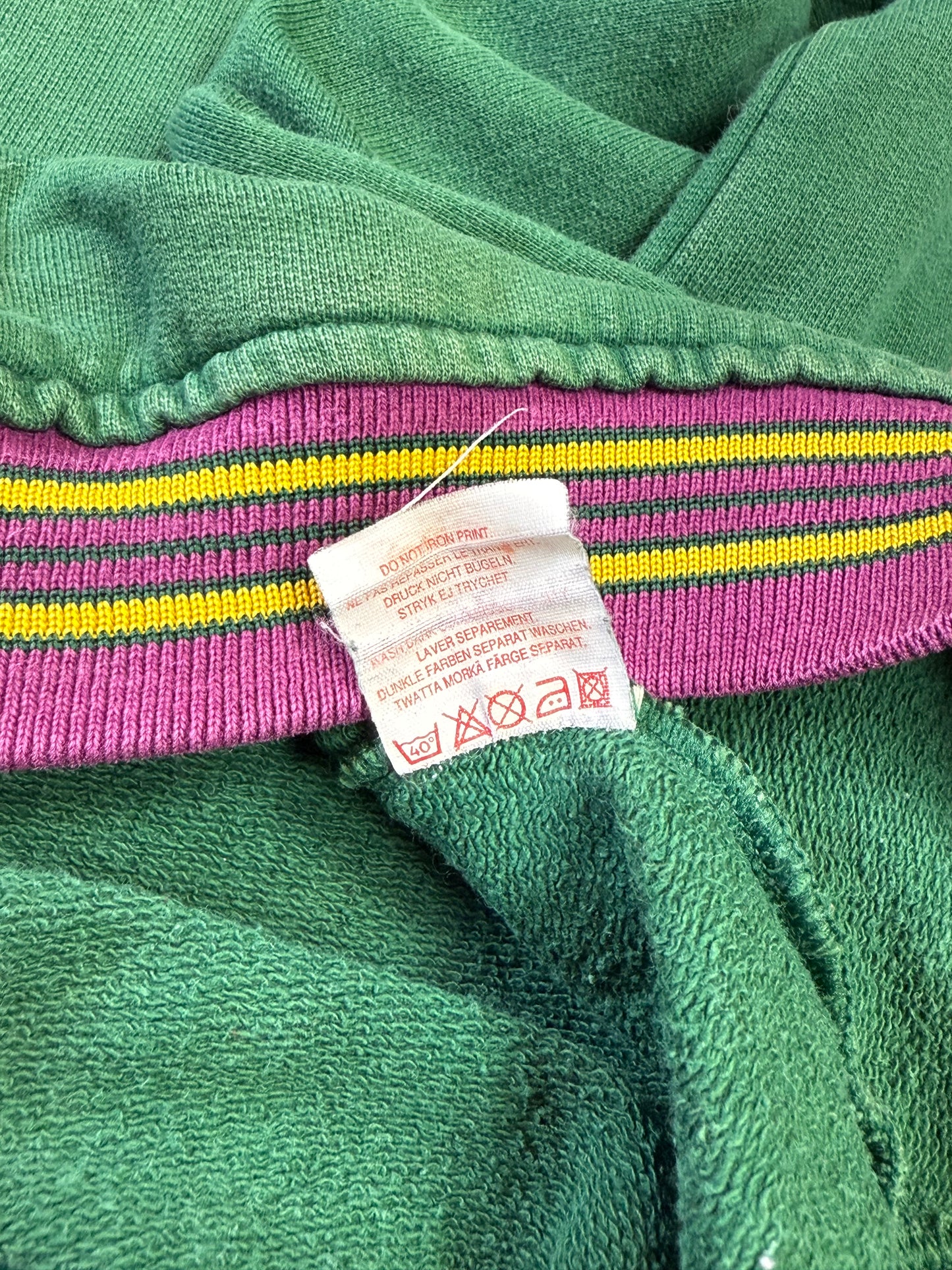 MARINEBLAUE VINTAGE-NIKE-JACKE (KLEIN)