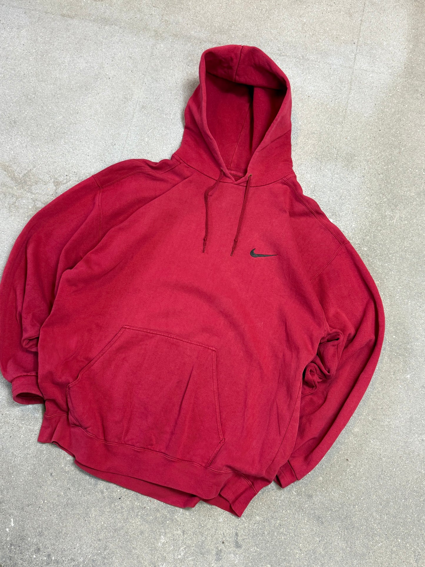 MARINEBLAUE VINTAGE-NIKE-JACKE (KLEIN)