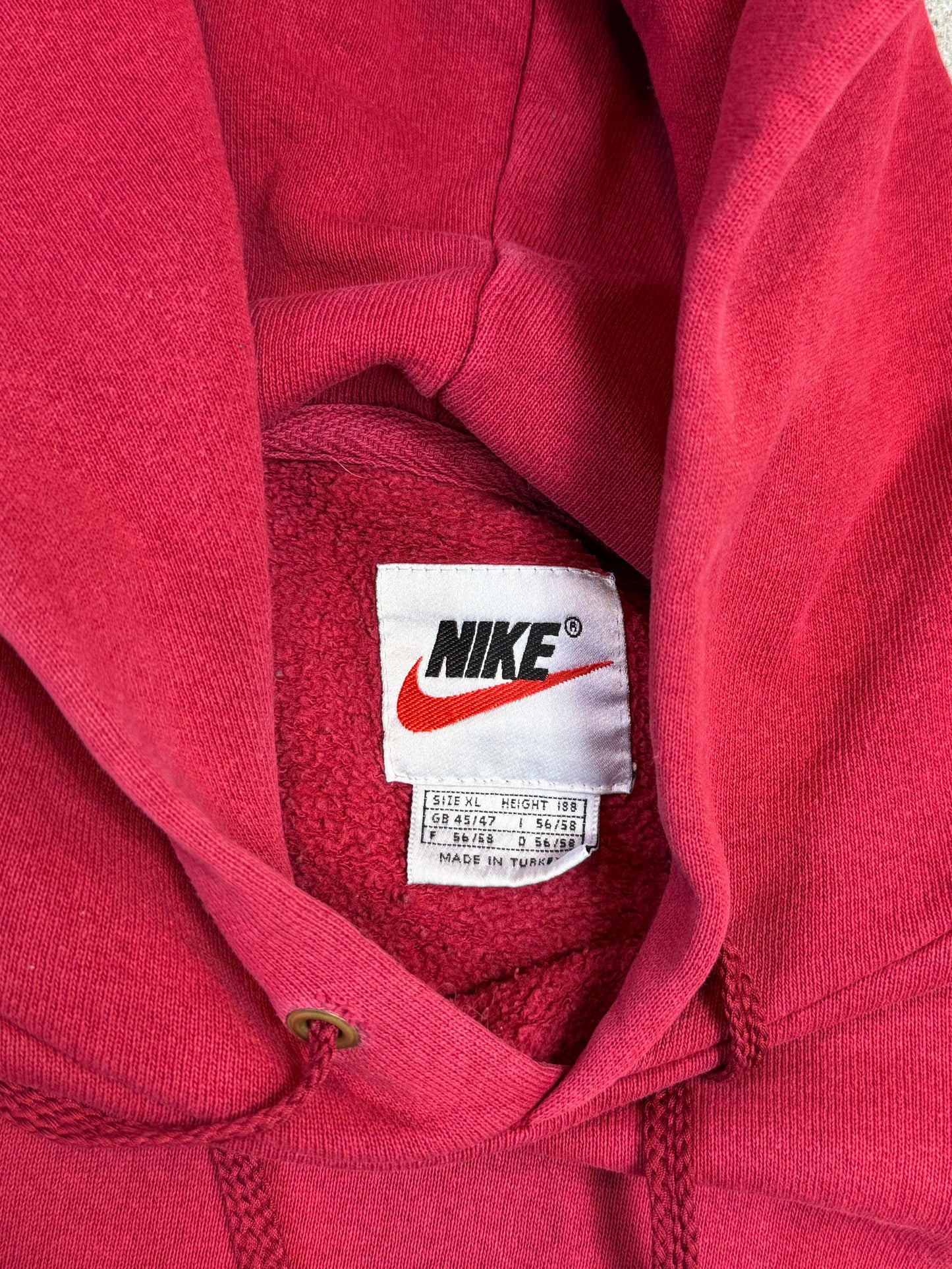 MARINEBLAUE VINTAGE-NIKE-JACKE (KLEIN)