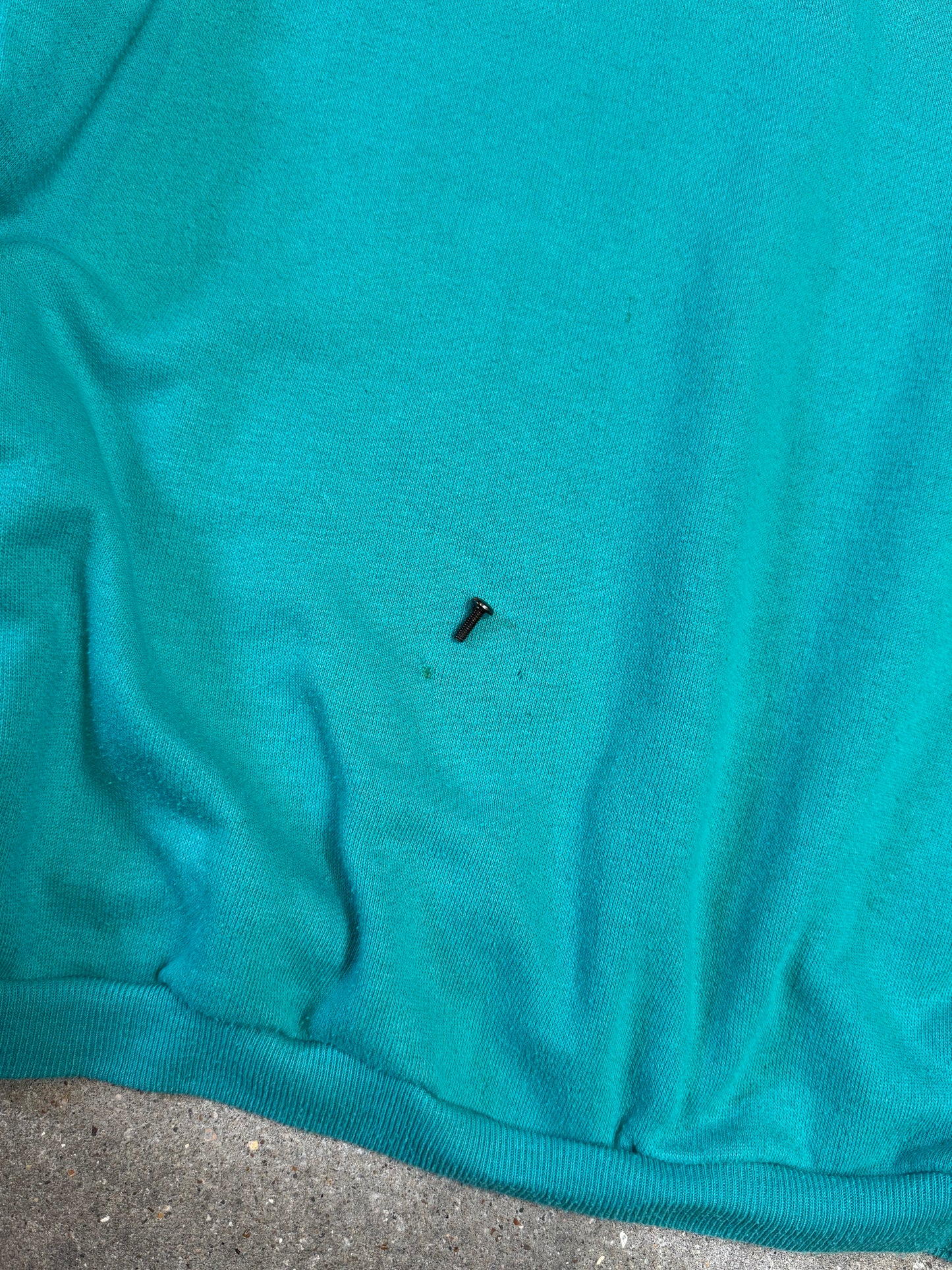MARINEBLAUE VINTAGE-NIKE-JACKE (KLEIN)