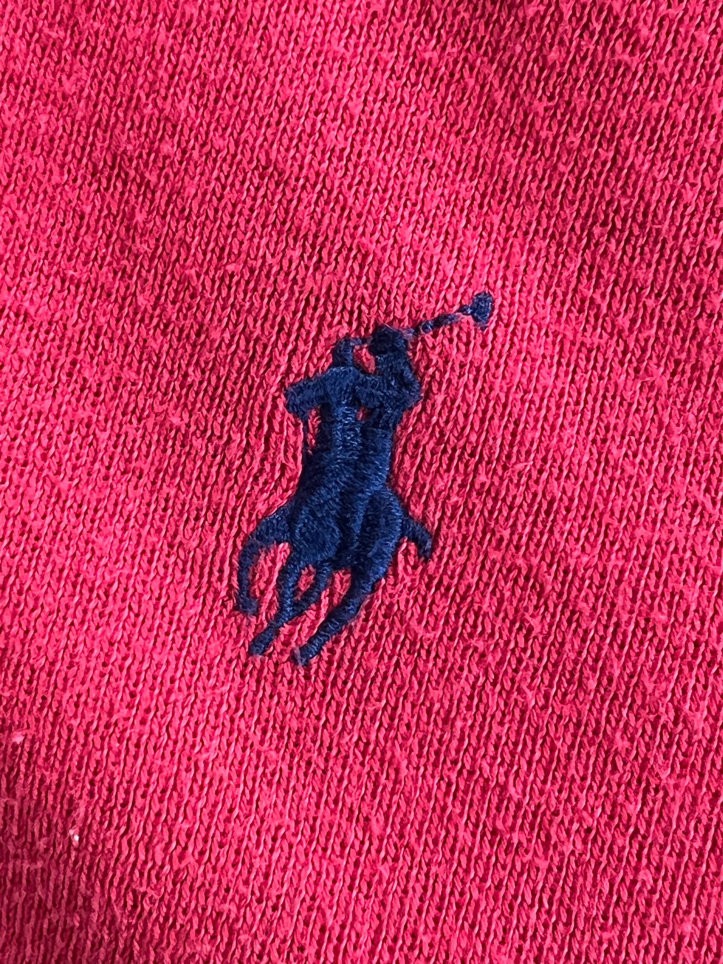 RED VINTAGE RALPH LAUREN KNIT (MEDIUM)