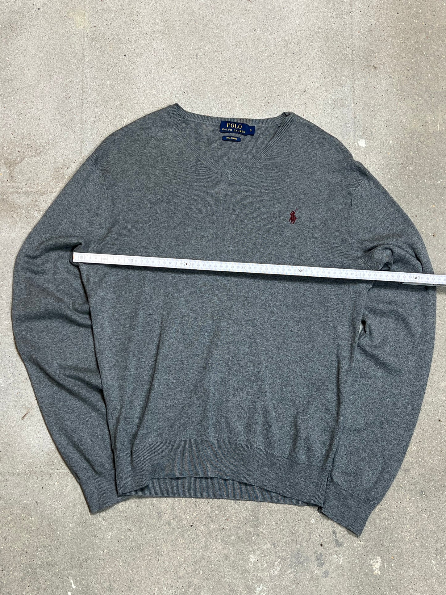 GREY VINTAGE RALPH LAUREN KNIT (SMALL)