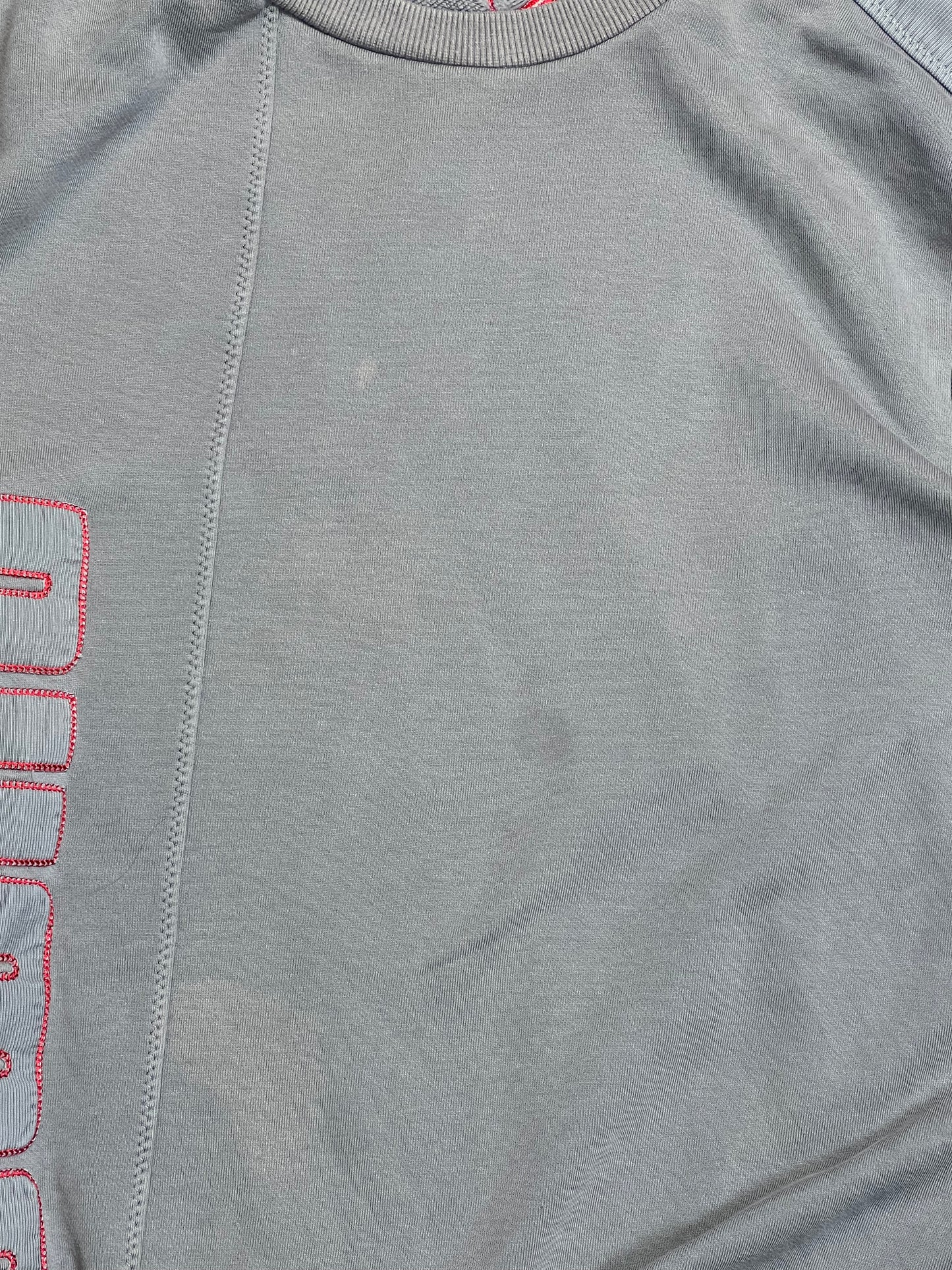 GREY VINTAGE PUMA SWEATSHIRT (LARGE)