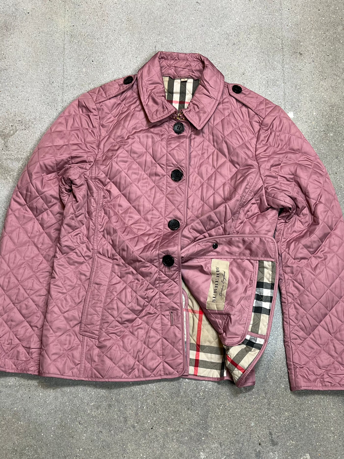 ROSA VINTAGE-BURBERRY-JACKE (GROSS)