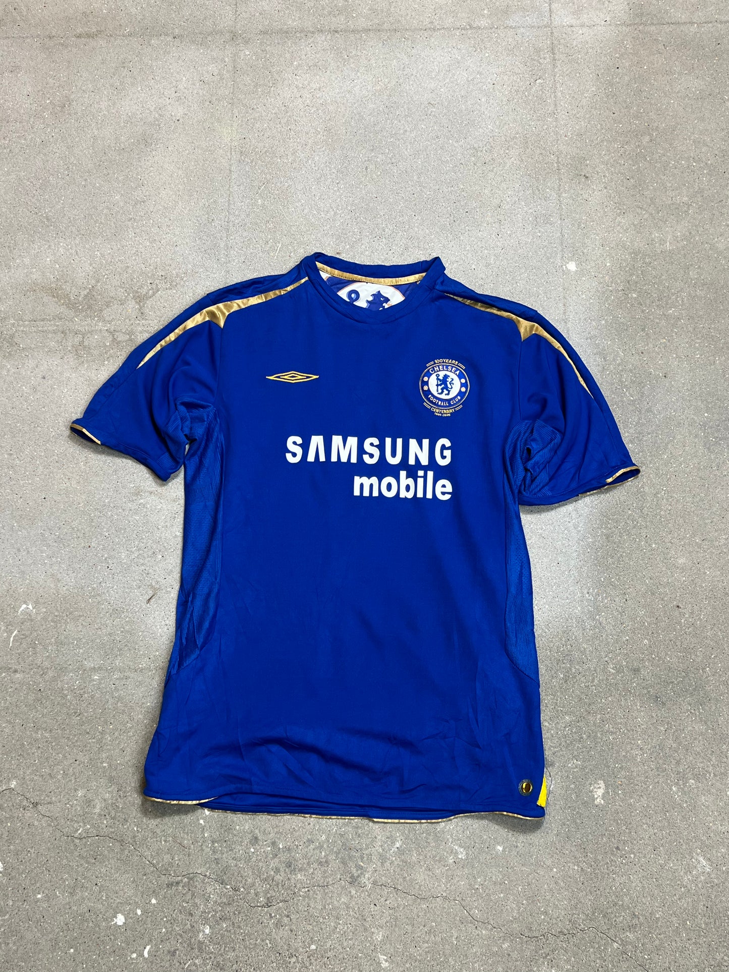 UMBRO x LAMPARD 8 CHELSEA 100 YRS ANNIVERSARY FUSSBALLJERSEY (MITTEL) CENTENARY® 1905–2005