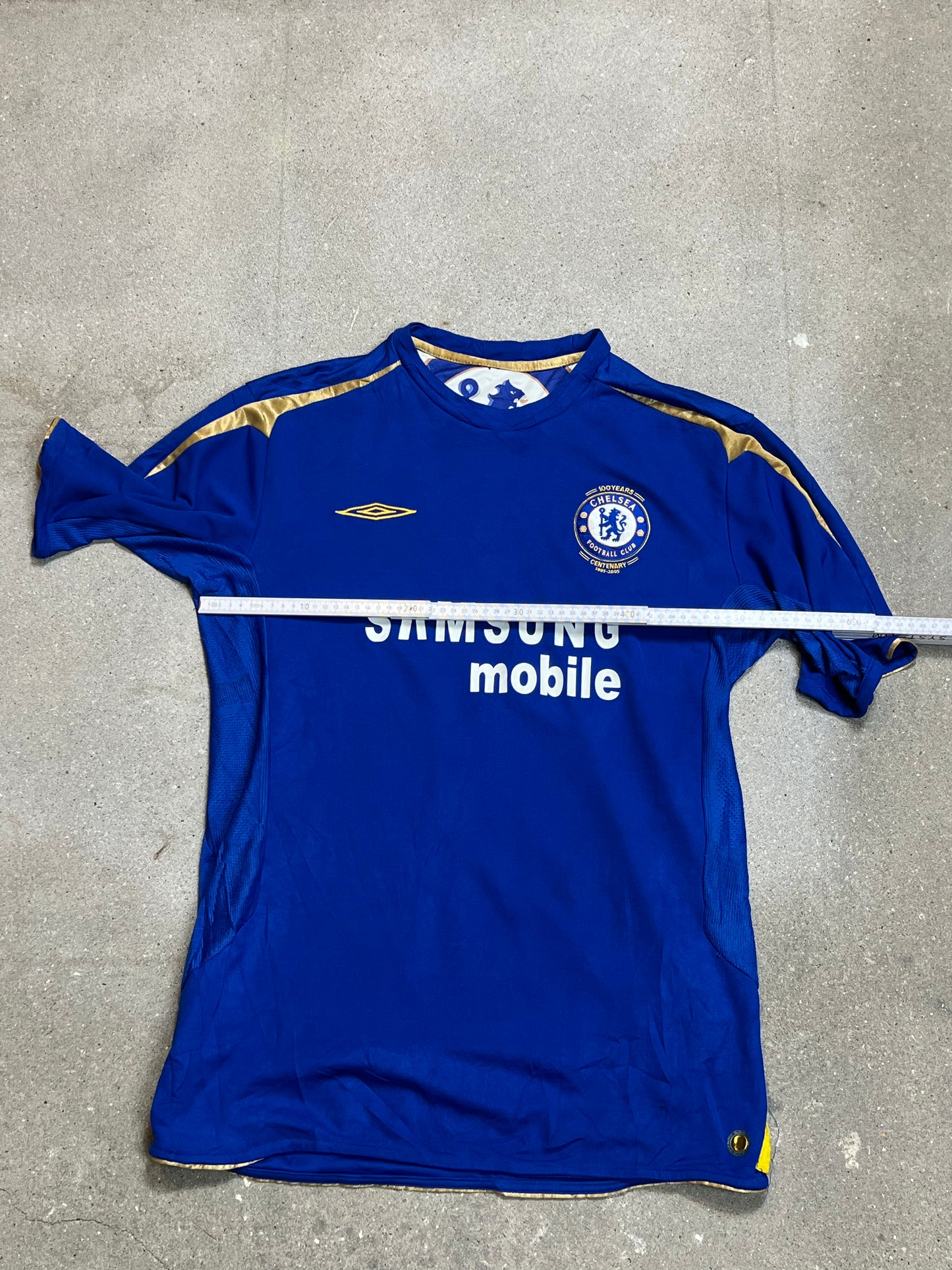 UMBRO x LAMPARD 8 CHELSEA 100 YRS ANNIVERSARY FUSSBALLJERSEY (MITTEL) CENTENARY® 1905–2005