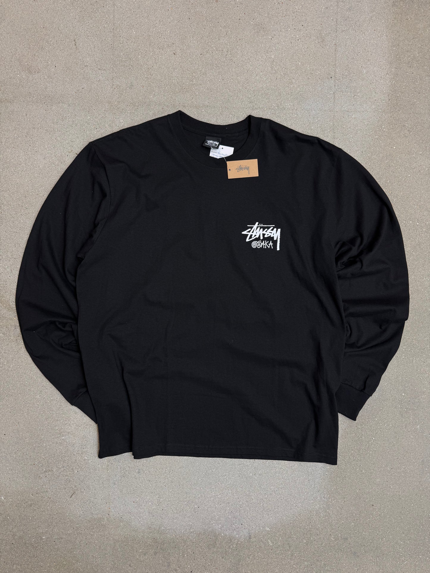 NAVYGRAUES VINTAGE STÜSSY REWORK SWEATSHIRT (XL)