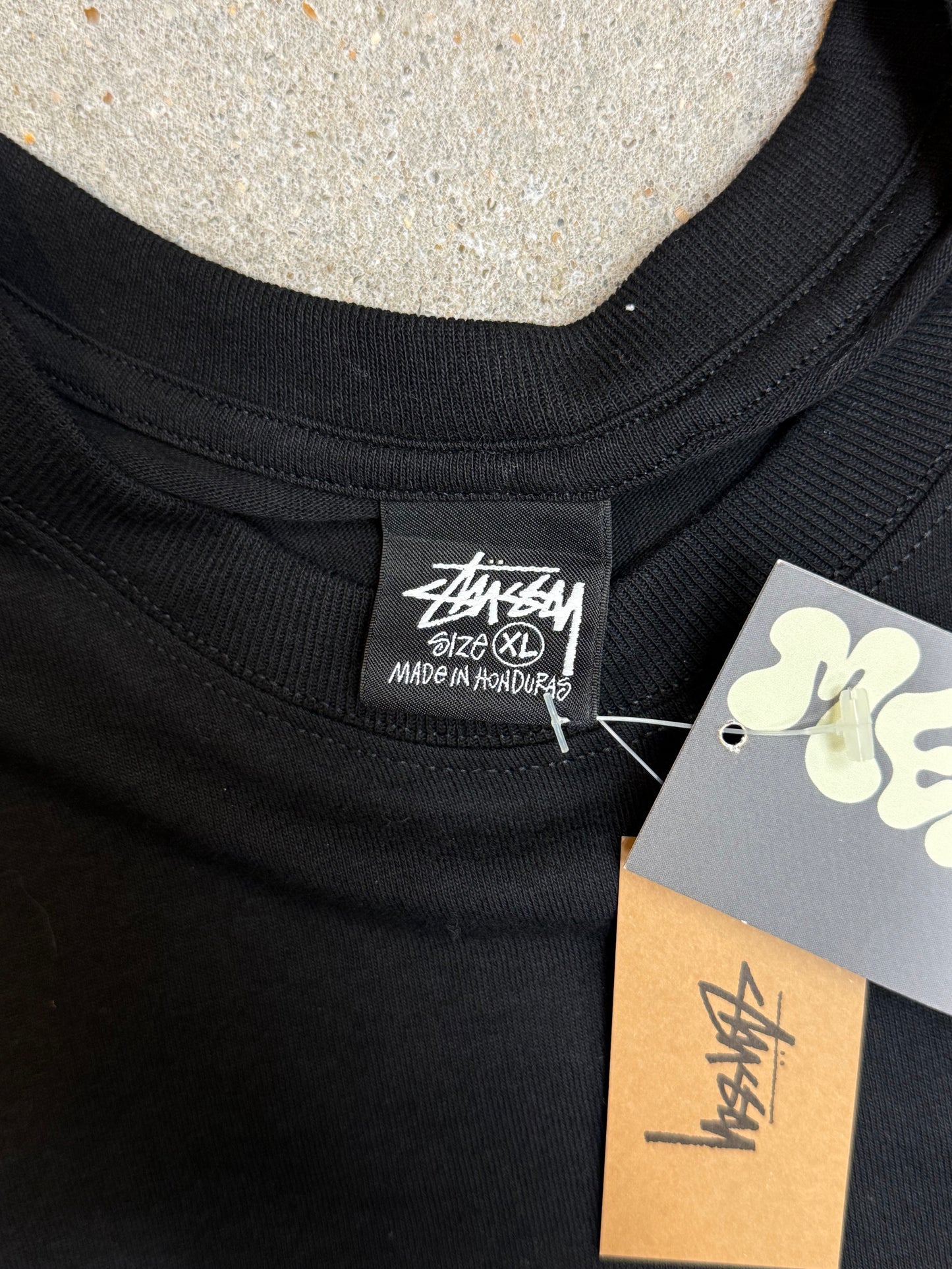 Black Stüssy Osaka Japan Longsleeve tee Osaka in-store exclusive (XL) (rare)