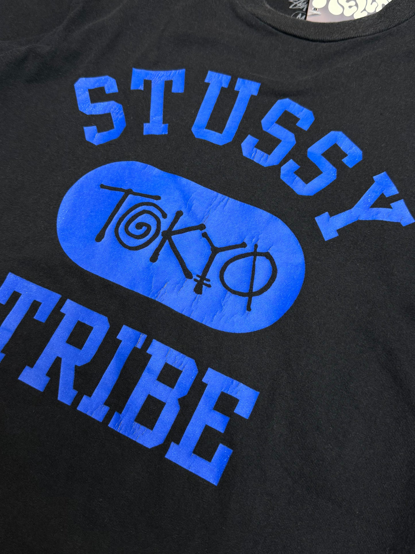 Black Vintage 90s Stüssy Tokyo Japan Exclusive tee (Medium) (rare) (asian sizing)