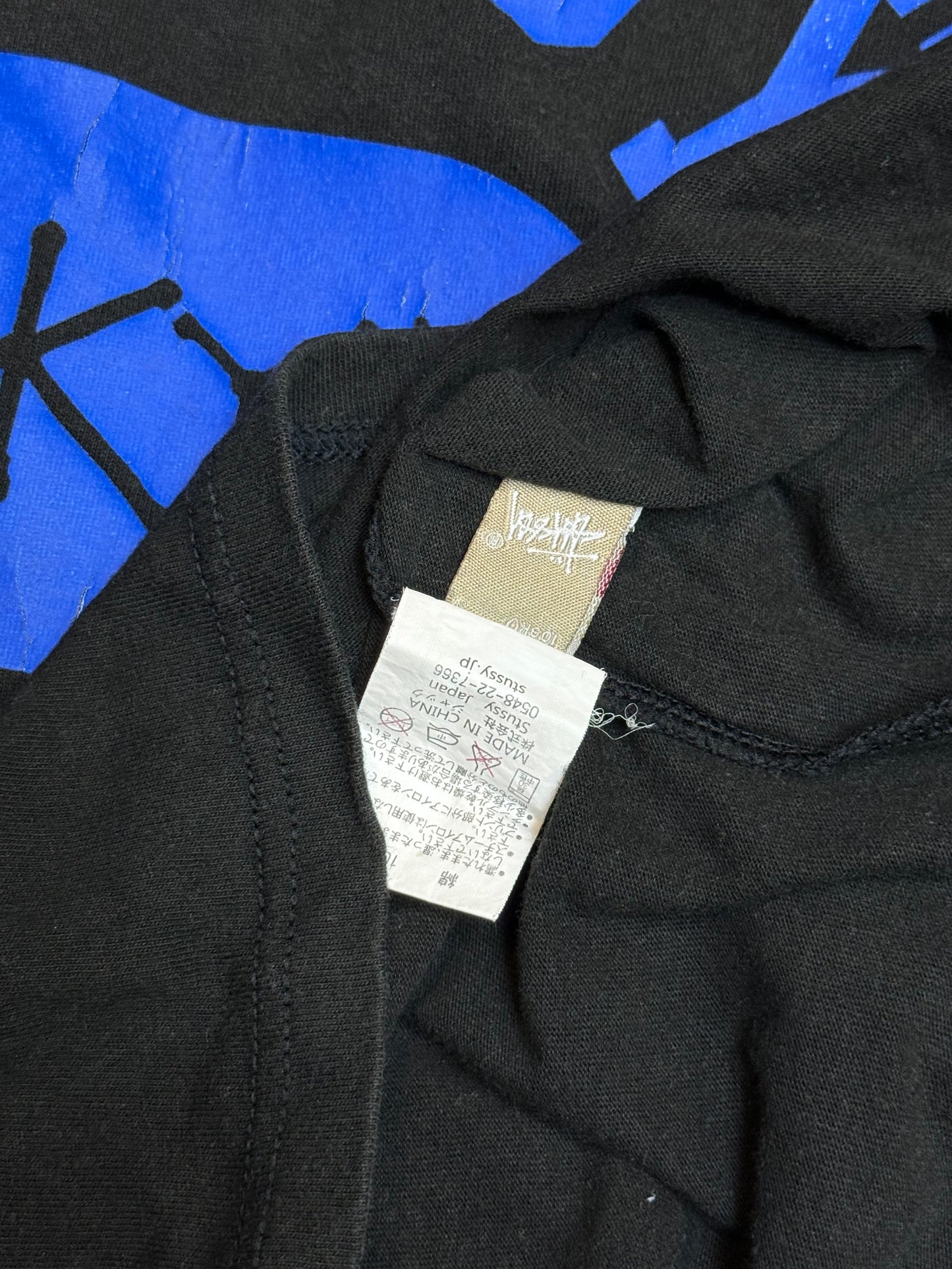 Black Vintage 90s Stüssy Tokyo Japan Exclusive tee (Medium) (rare) (asian sizing)