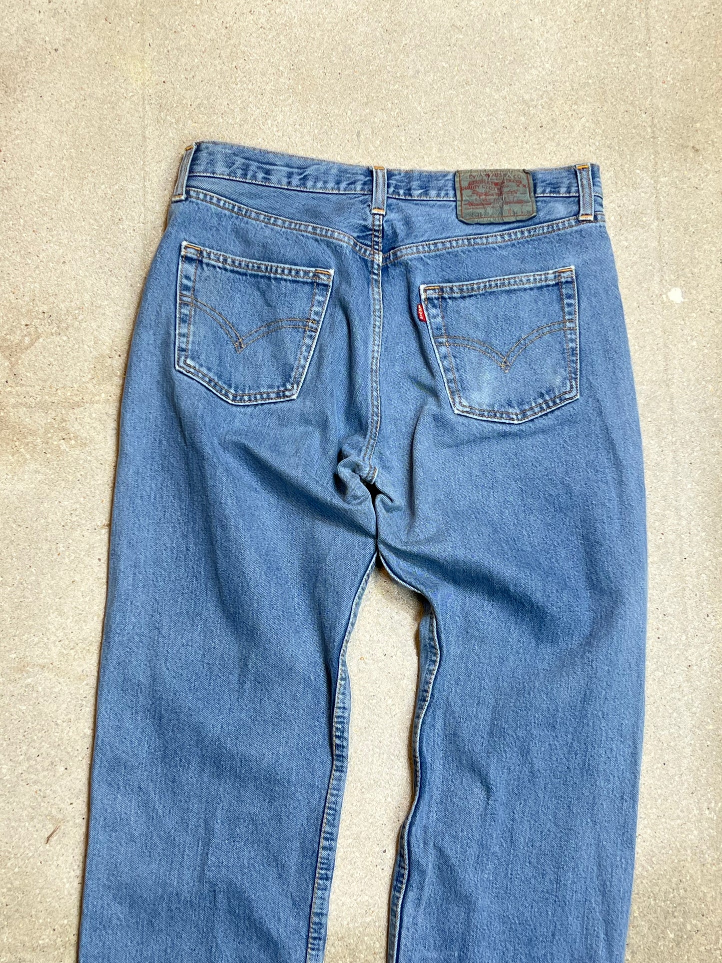 Levi's 501 Jeans Light vintage washed Denim (W34"L32")
