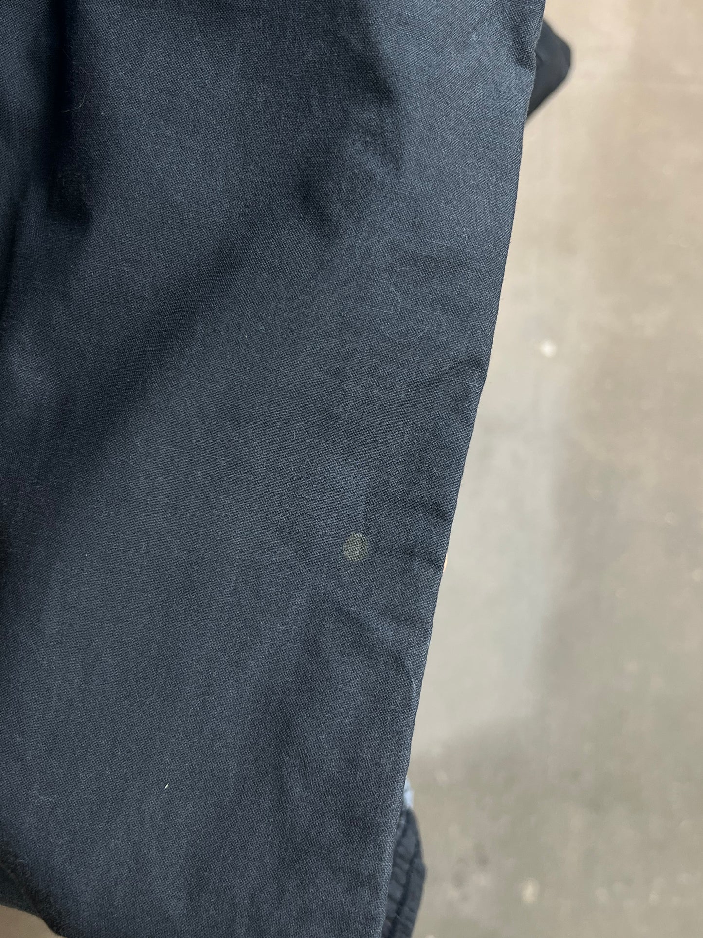 WASHED BLACK VINTAGE TRUE RELIGION CARGO PANTS (W31"L32")
