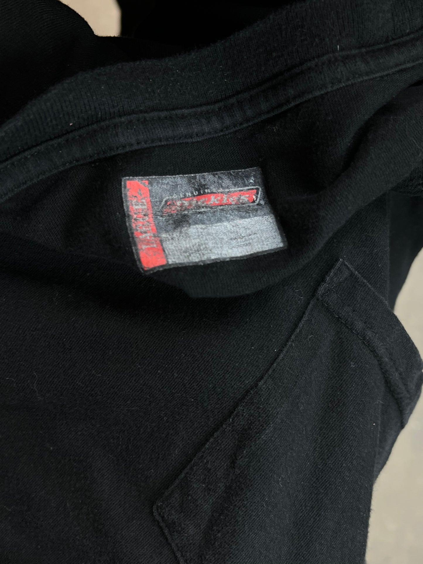 BLACK VINTAGE DICKIES T-SHIRT (LARGE)