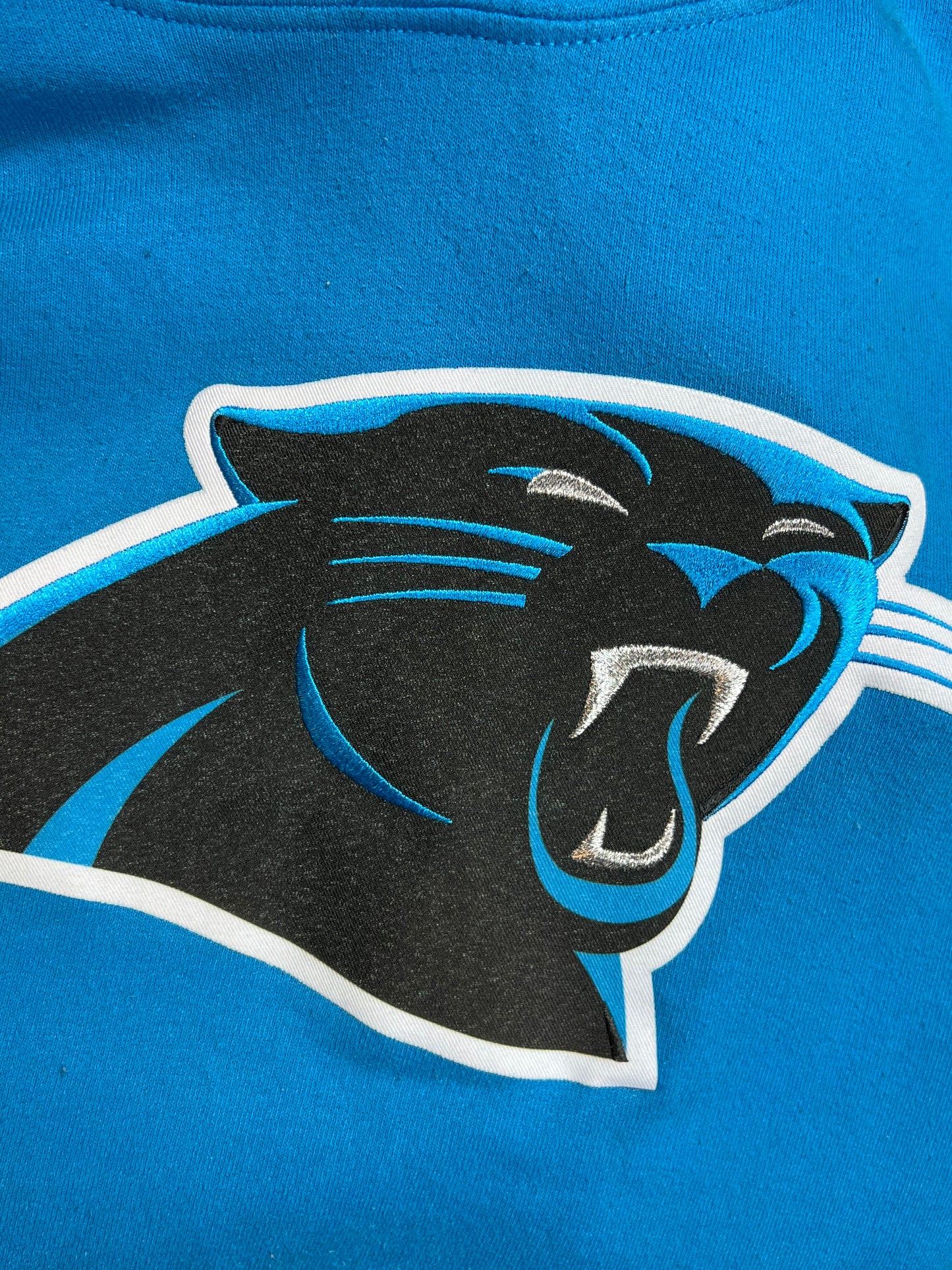 Blue Carolina Panthers American Football NFL Varsity Hoodie (Medium)