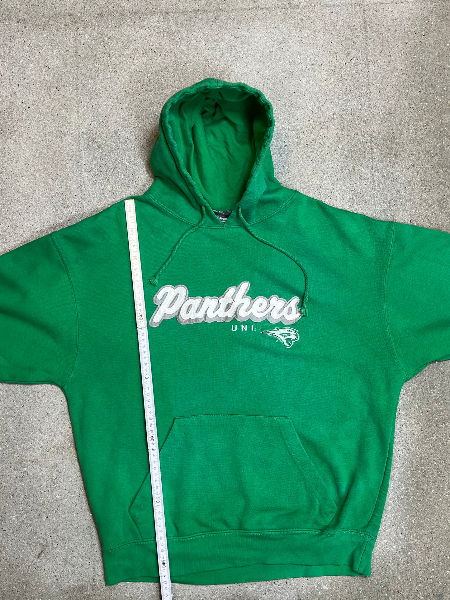 Green Carolina Panthers American Football NFL Varsity Hoodie (Medium)