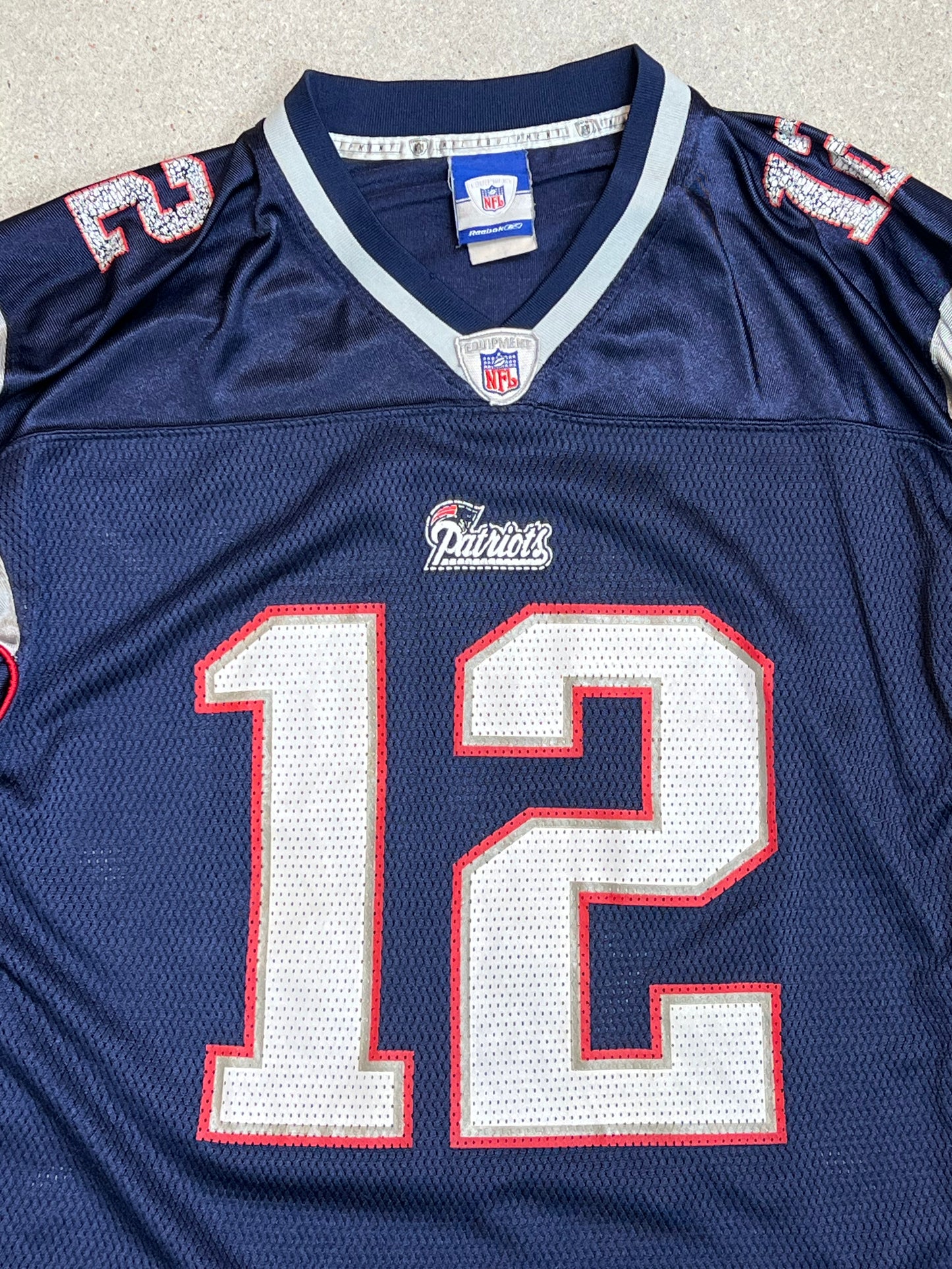 Reebok On Field New England Patriots #12 Tom Brady NFL Jersey Stitched (52 / XL)
