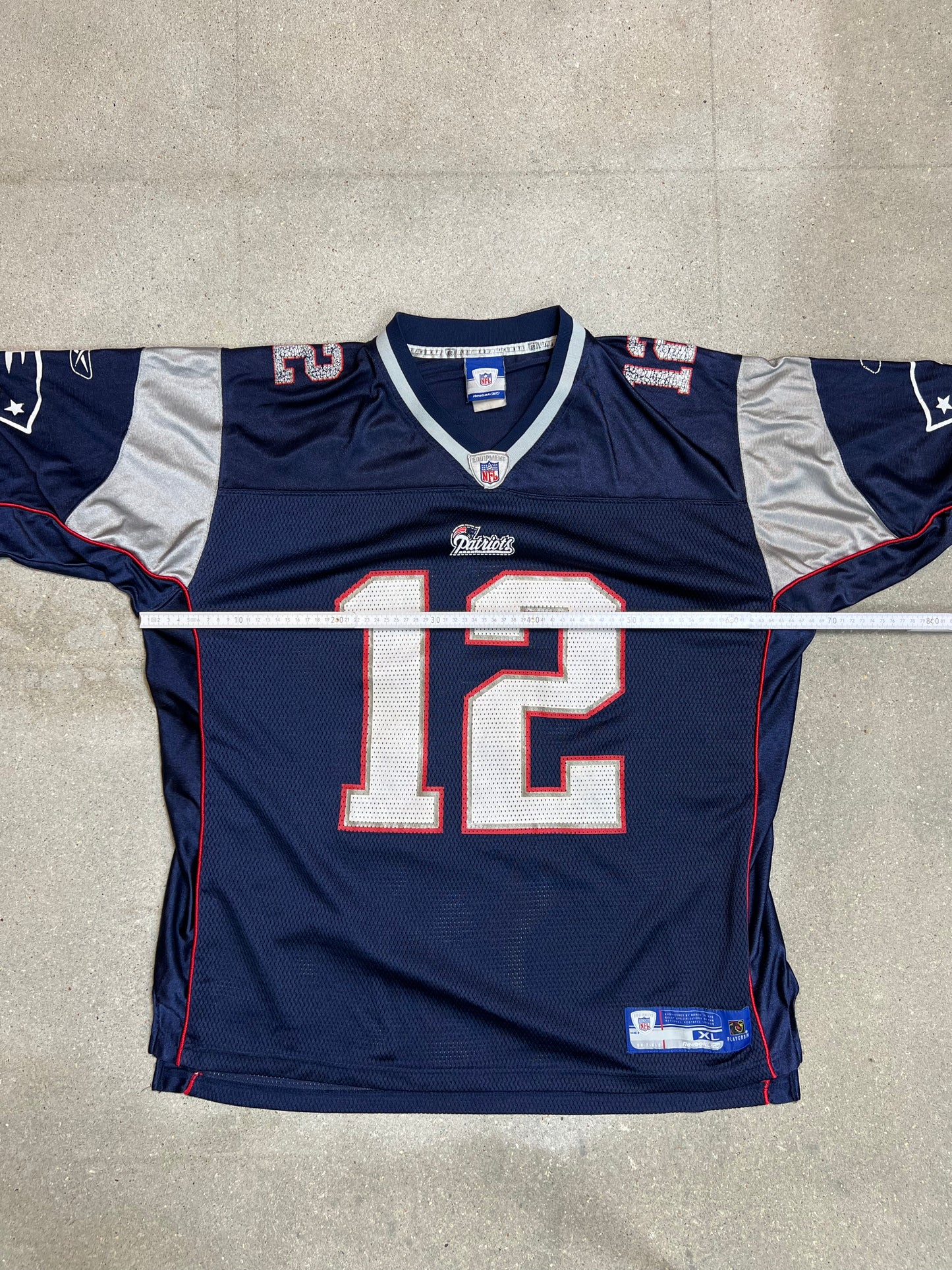 Reebok On Field New England Patriots #12 Tom Brady NFL Jersey Stitched (52 / XL)
