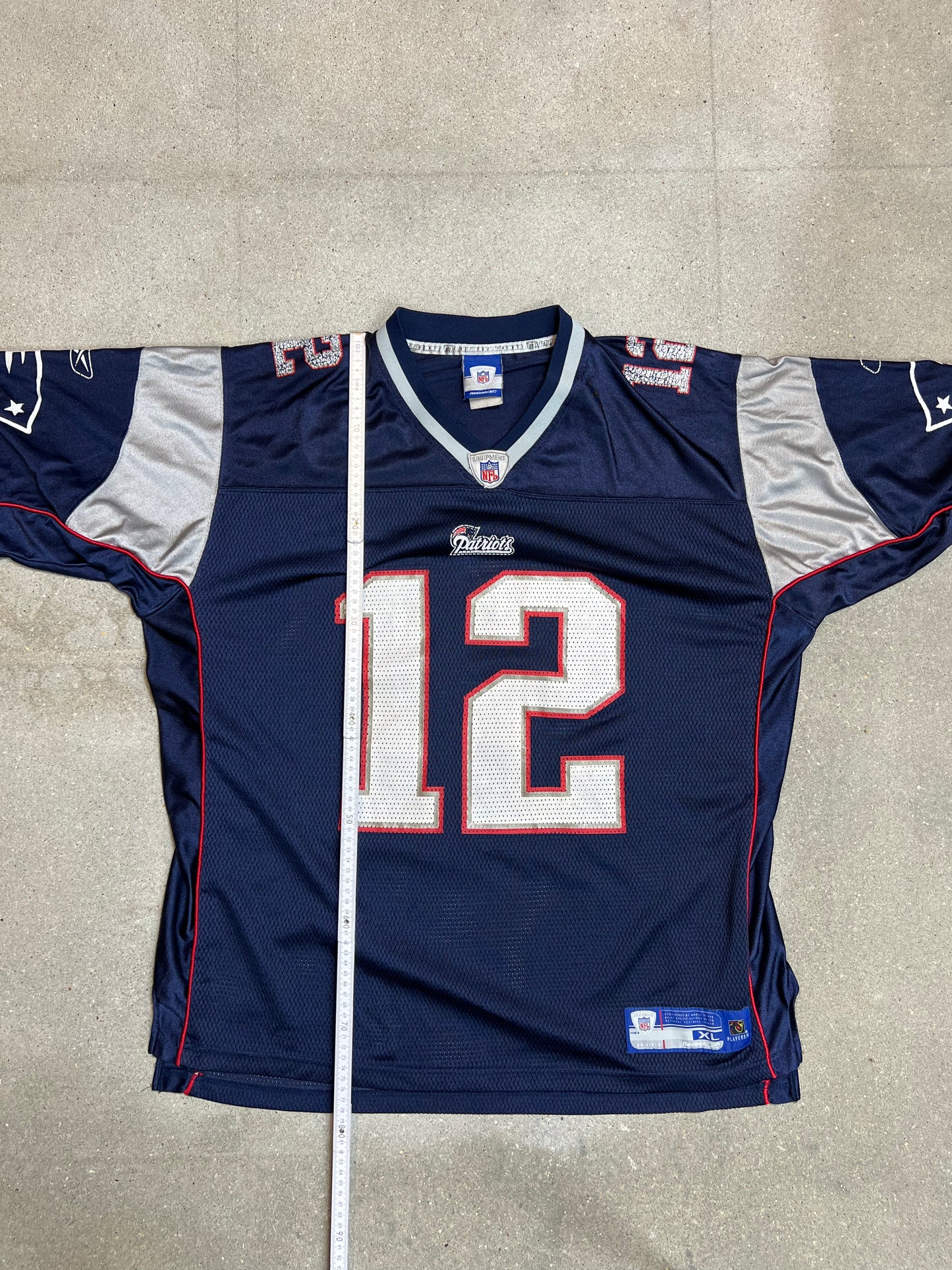 Reebok On Field New England Patriots #12 Tom Brady NFL Jersey Stitched (52 / XL)