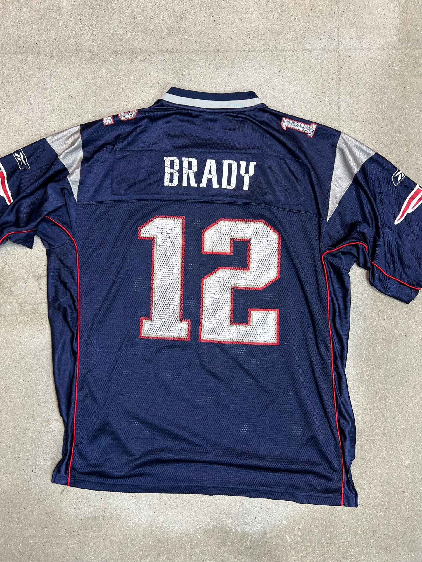 Reebok On Field New England Patriots #12 Tom Brady NFL Jersey Stitched (52 / XL)