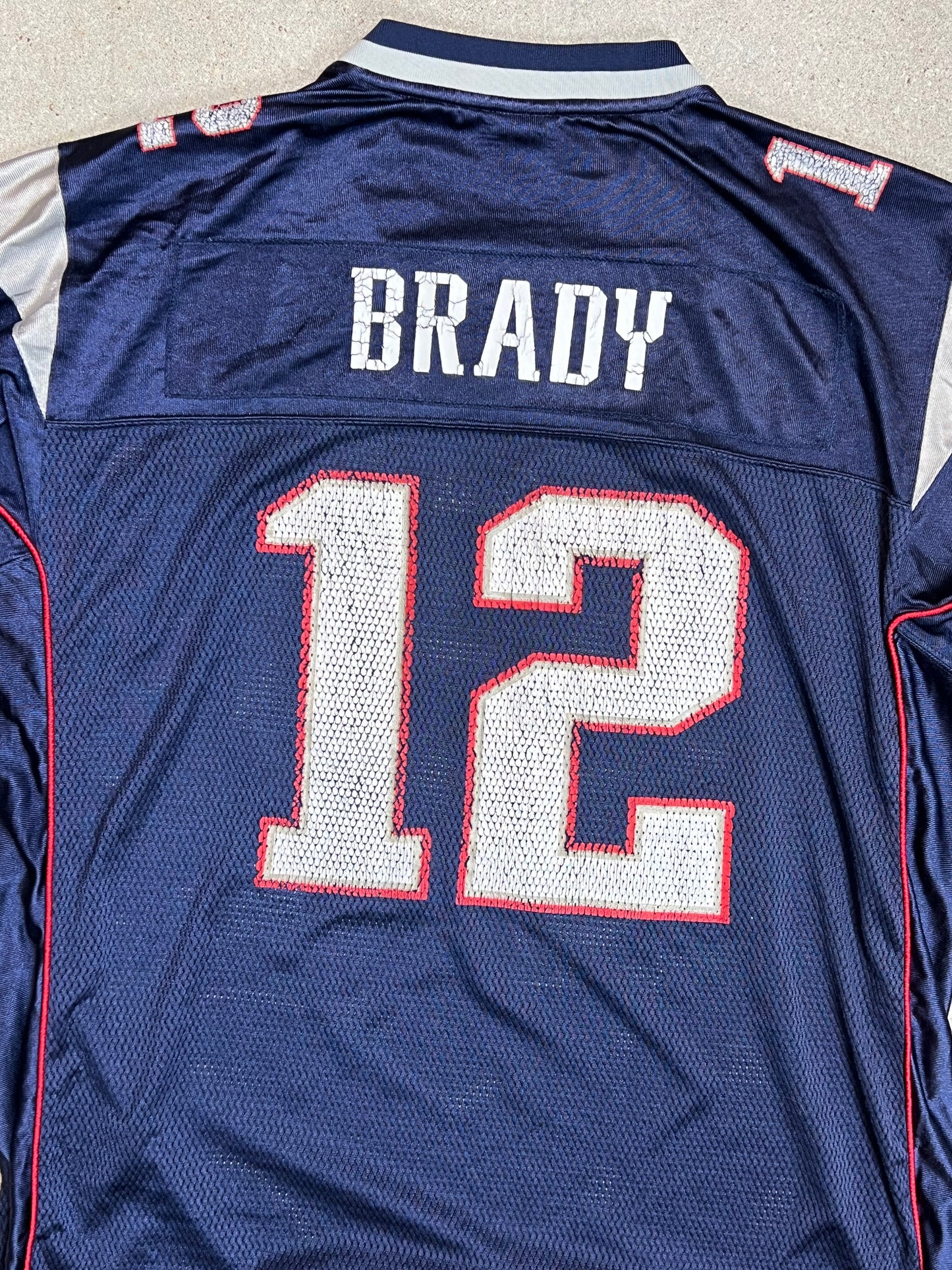 Reebok On Field New England Patriots #12 Tom Brady NFL Jersey Stitched (52 / XL)