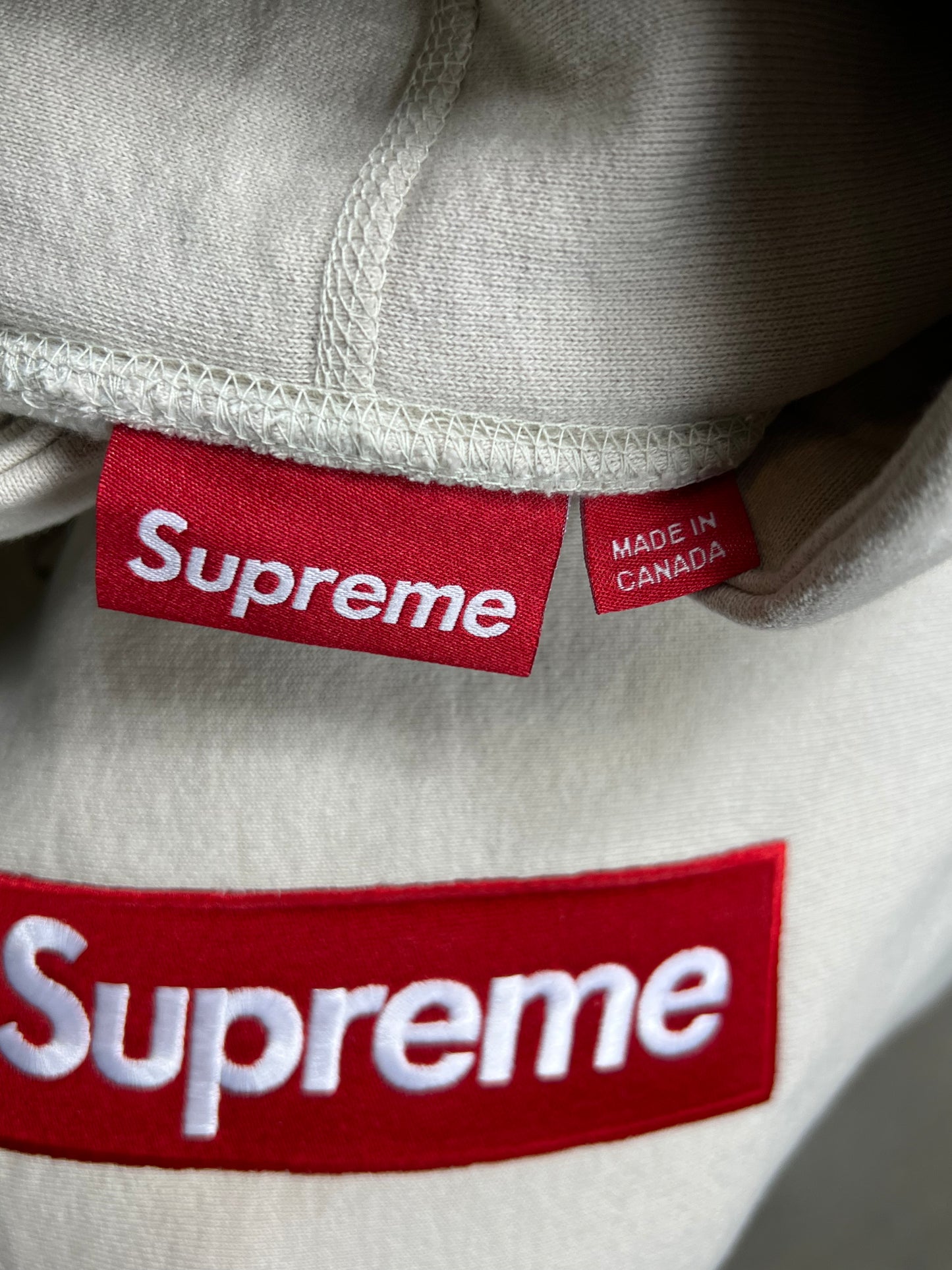 Stone Supreme Box Logo Hoodie FW24 (XL)