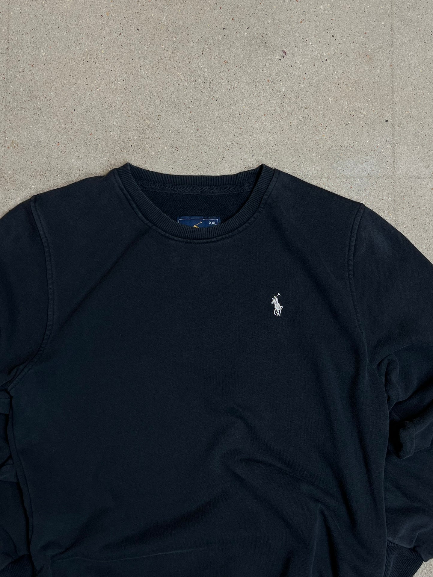 DK Midnight Vintage Ralph Lauren Sweatshirt (Small)