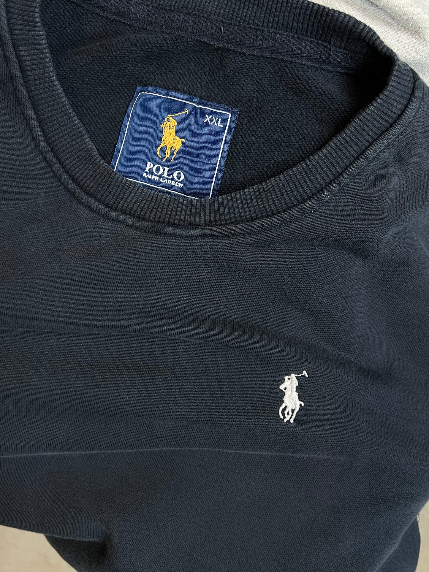 DK Midnight Vintage Ralph Lauren Sweatshirt (Small)