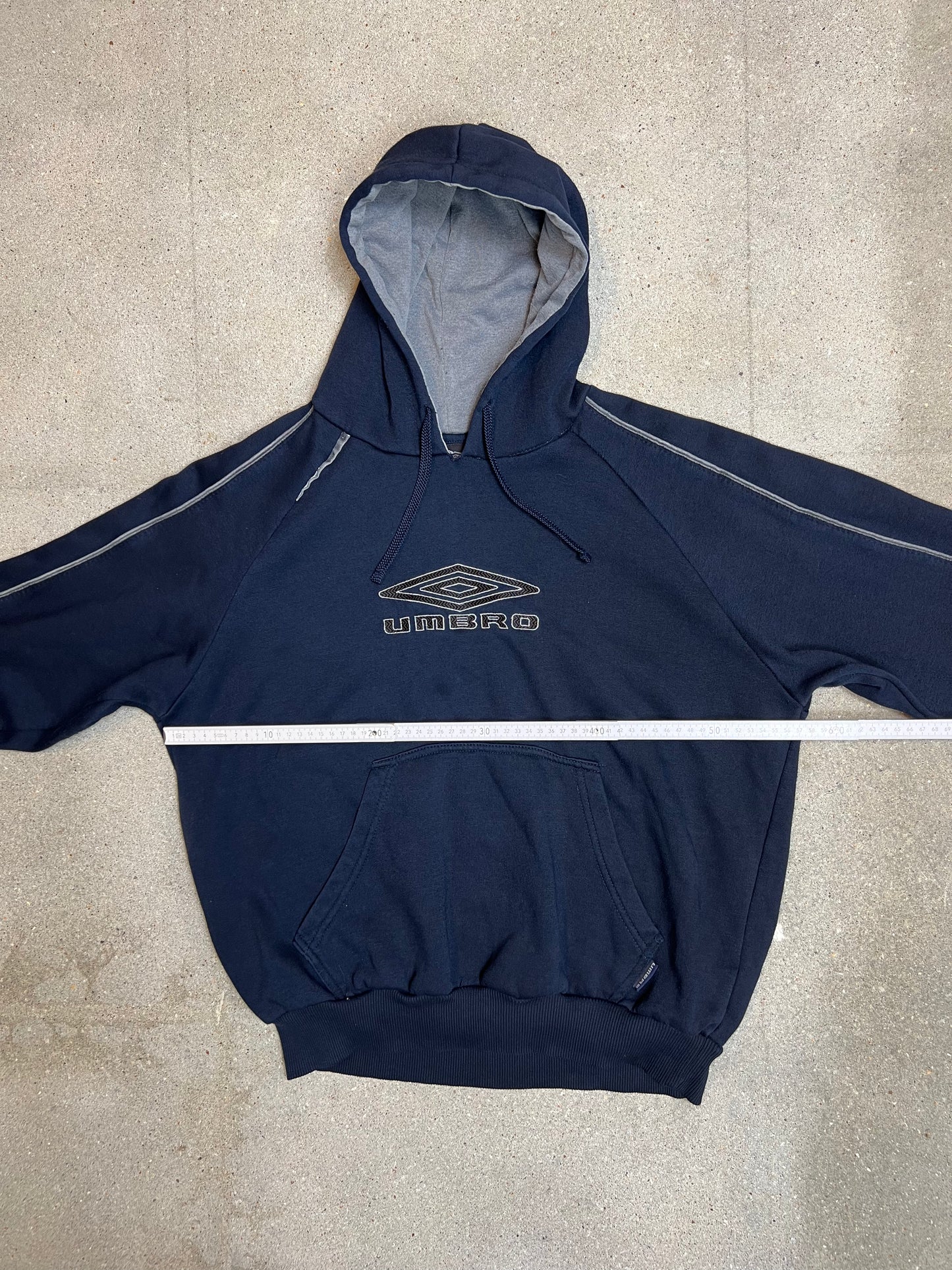 BRAUN BEIGE UMBRO x SLAM JAM MASKED HOOD PLAID OVERHEMD (XLARGE) (DEADSTOCK) (NEU MIT ANHÄNGER)