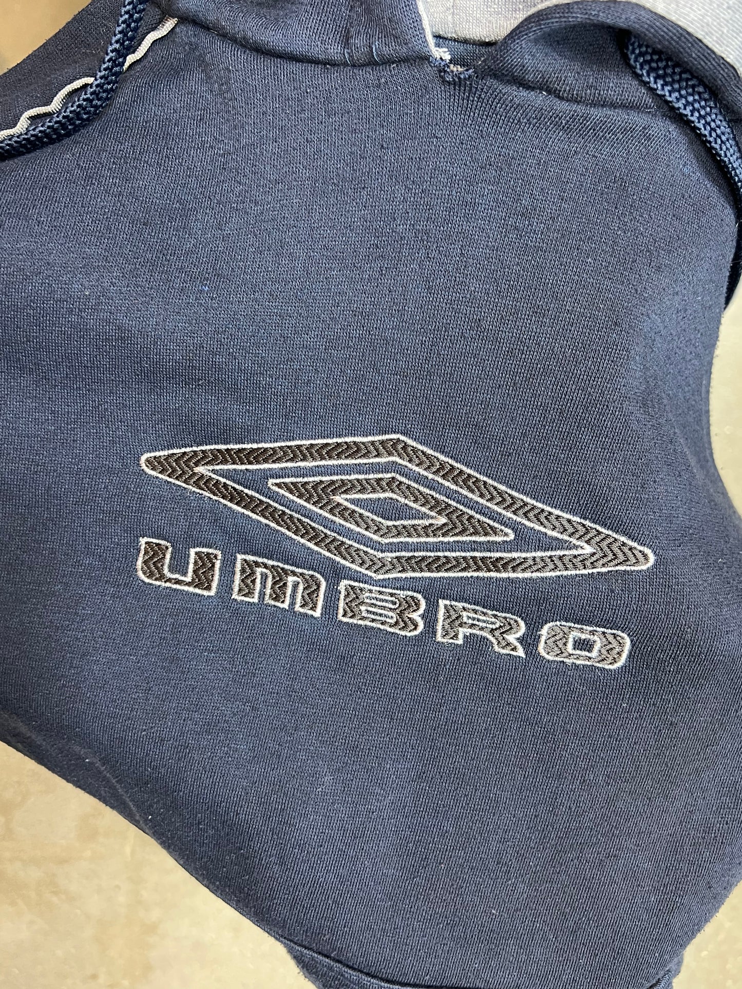 BRAUN BEIGE UMBRO x SLAM JAM MASKED HOOD PLAID OVERHEMD (XLARGE) (DEADSTOCK) (NEU MIT ANHÄNGER)