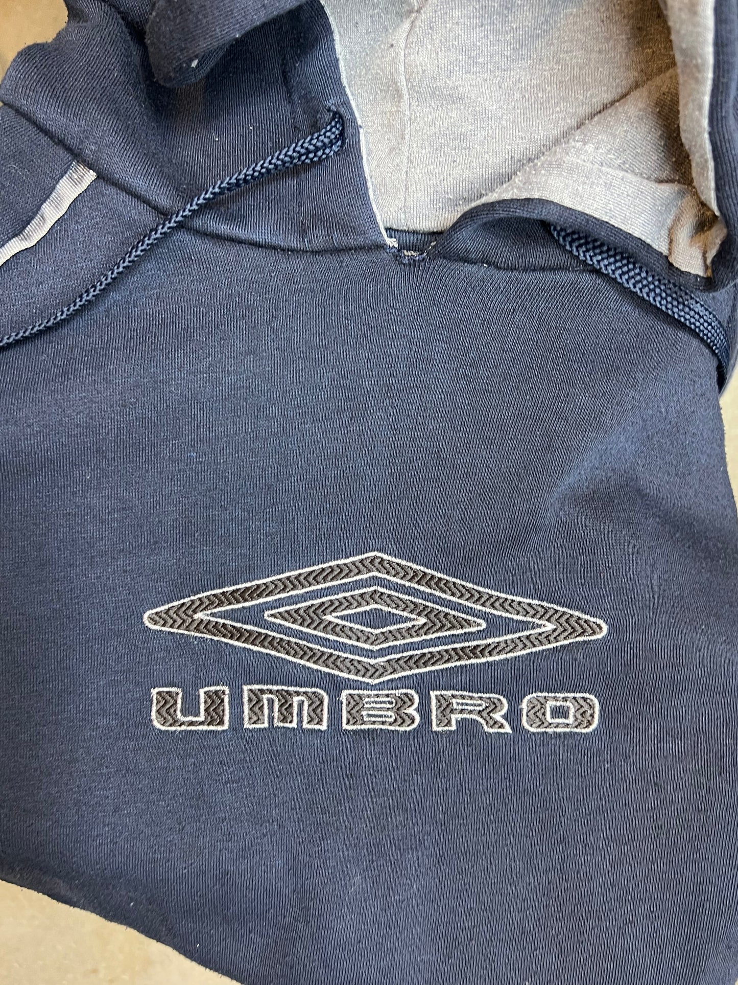 BRAUN BEIGE UMBRO x SLAM JAM MASKED HOOD PLAID OVERHEMD (XLARGE) (DEADSTOCK) (NEU MIT ANHÄNGER)