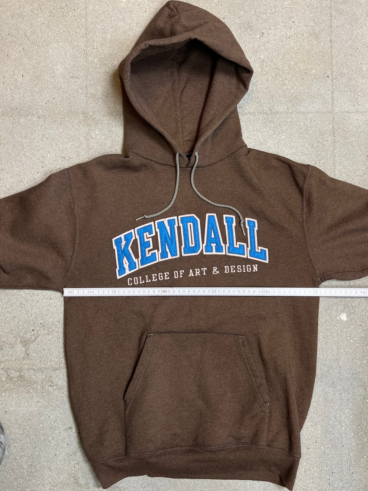 Brown Champion Kendall college of art design varsity Hoodie (medium)
