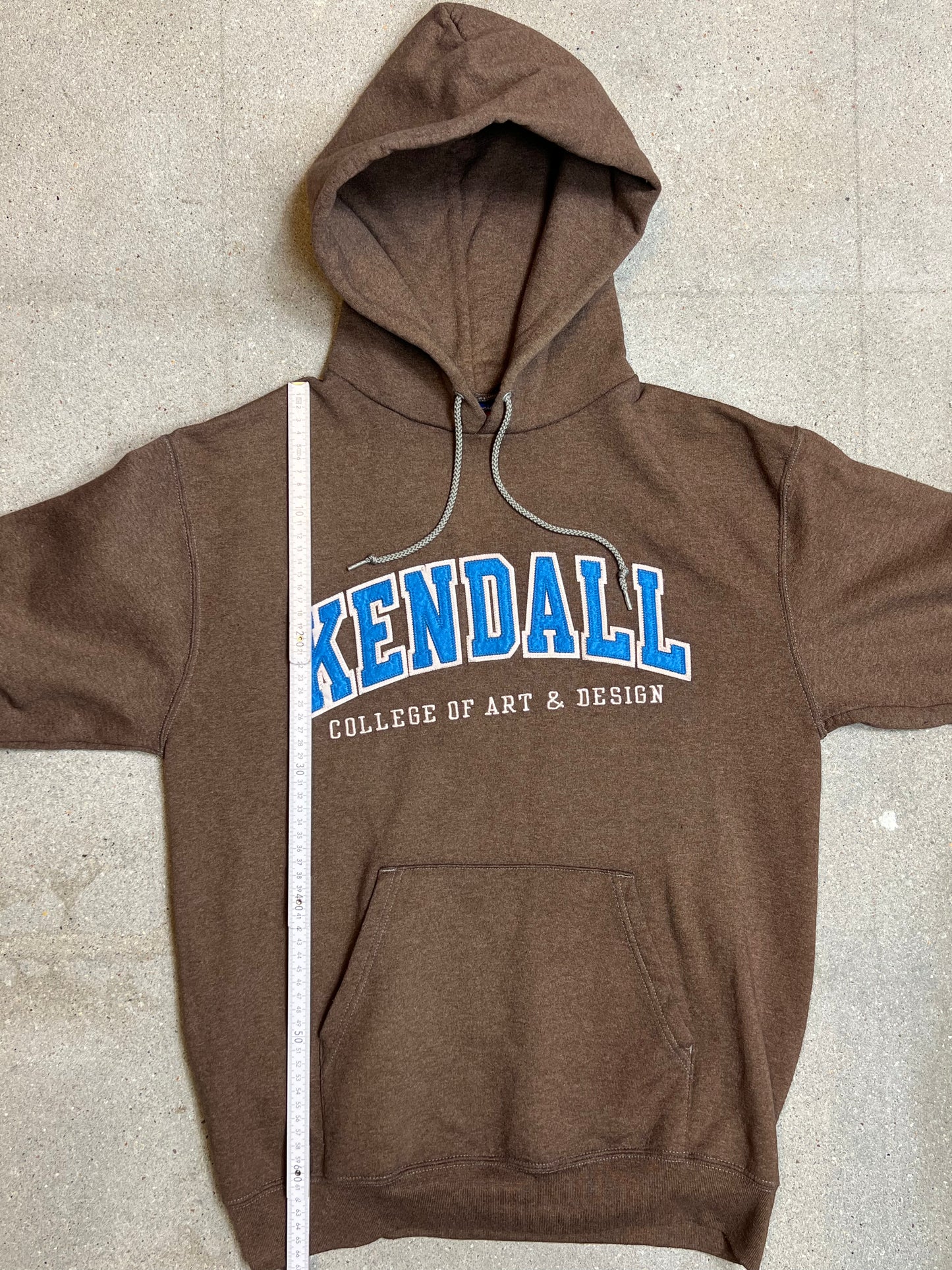 Brown Champion Kendall college of art design varsity Hoodie (medium)